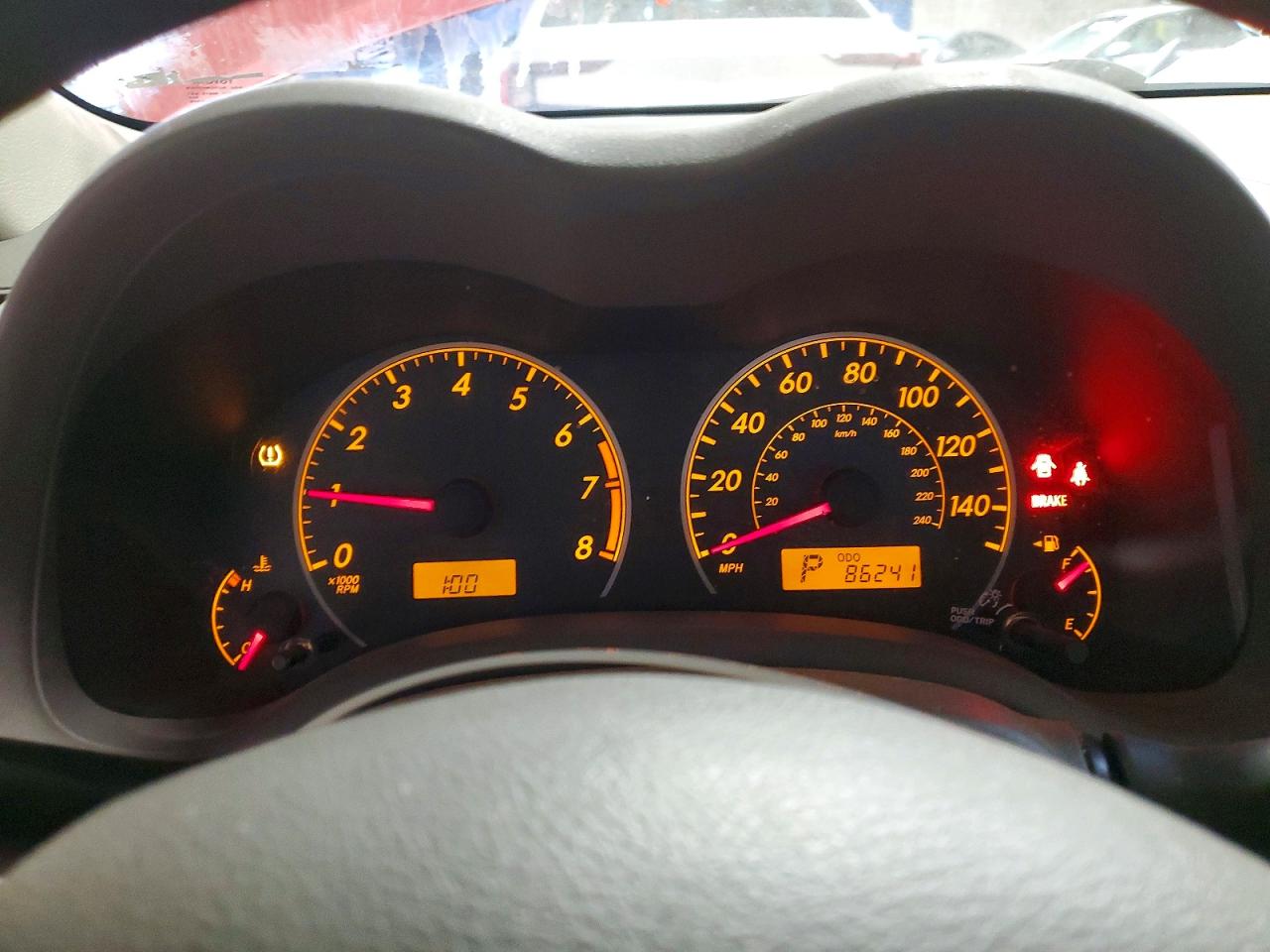 2010 Toyota Corolla Le Красный vin: 1NXBU4EEXAZ188315