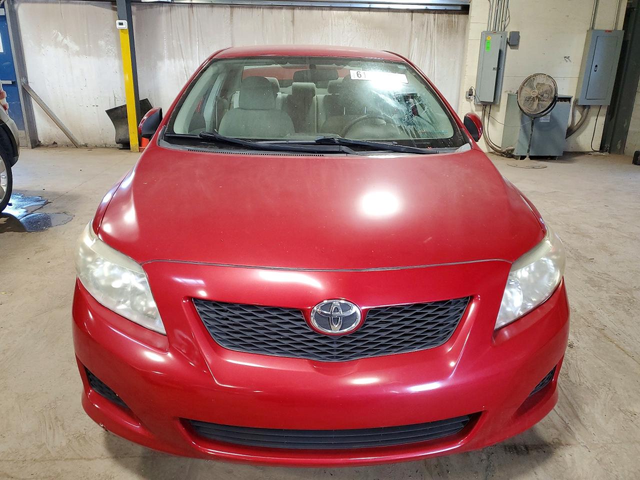 2010 Toyota Corolla Le Красный vin: 1NXBU4EEXAZ188315