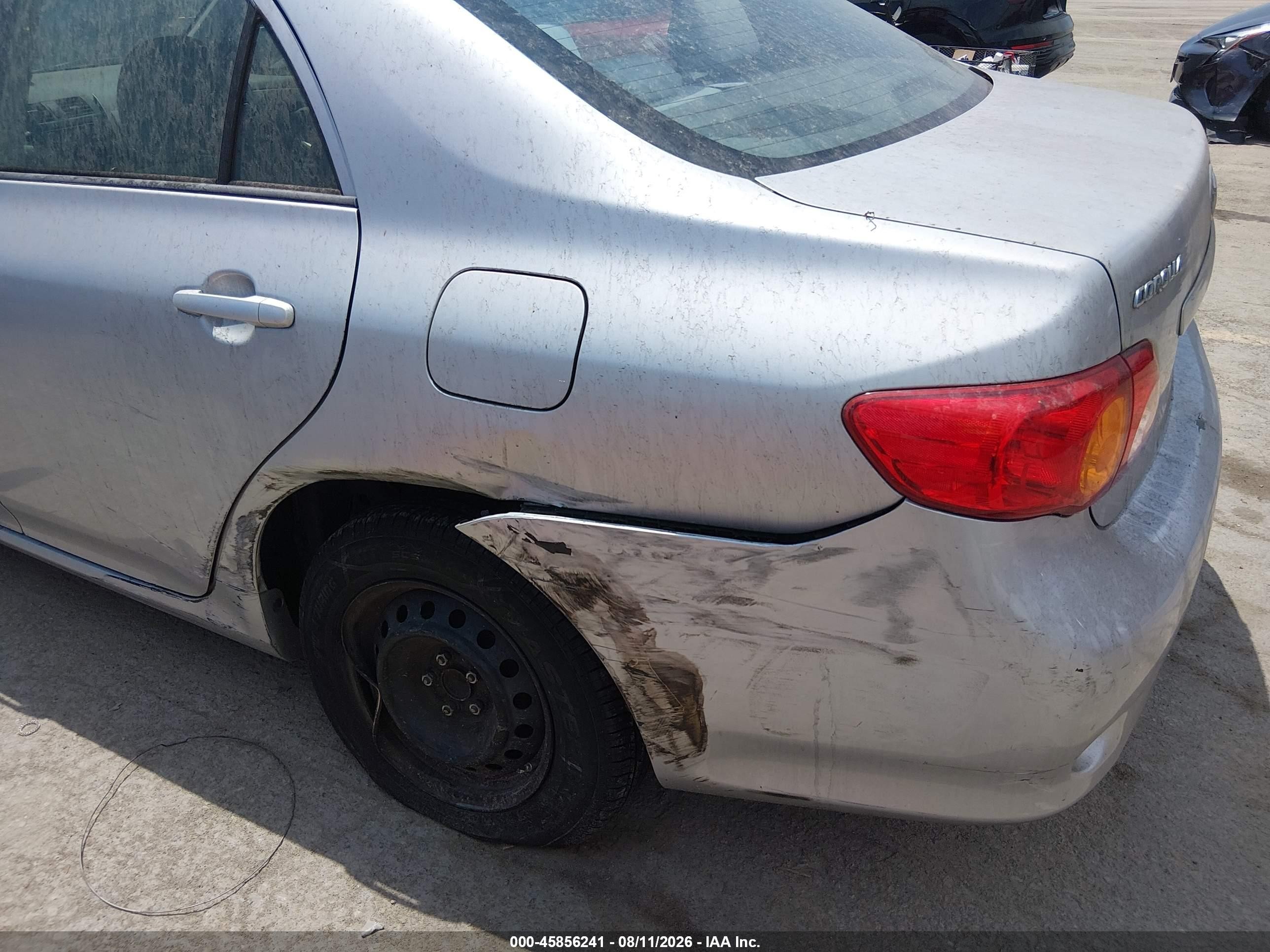 2010 Toyota Corolla Le White vin: 1NXBU4EEXAZ190274
