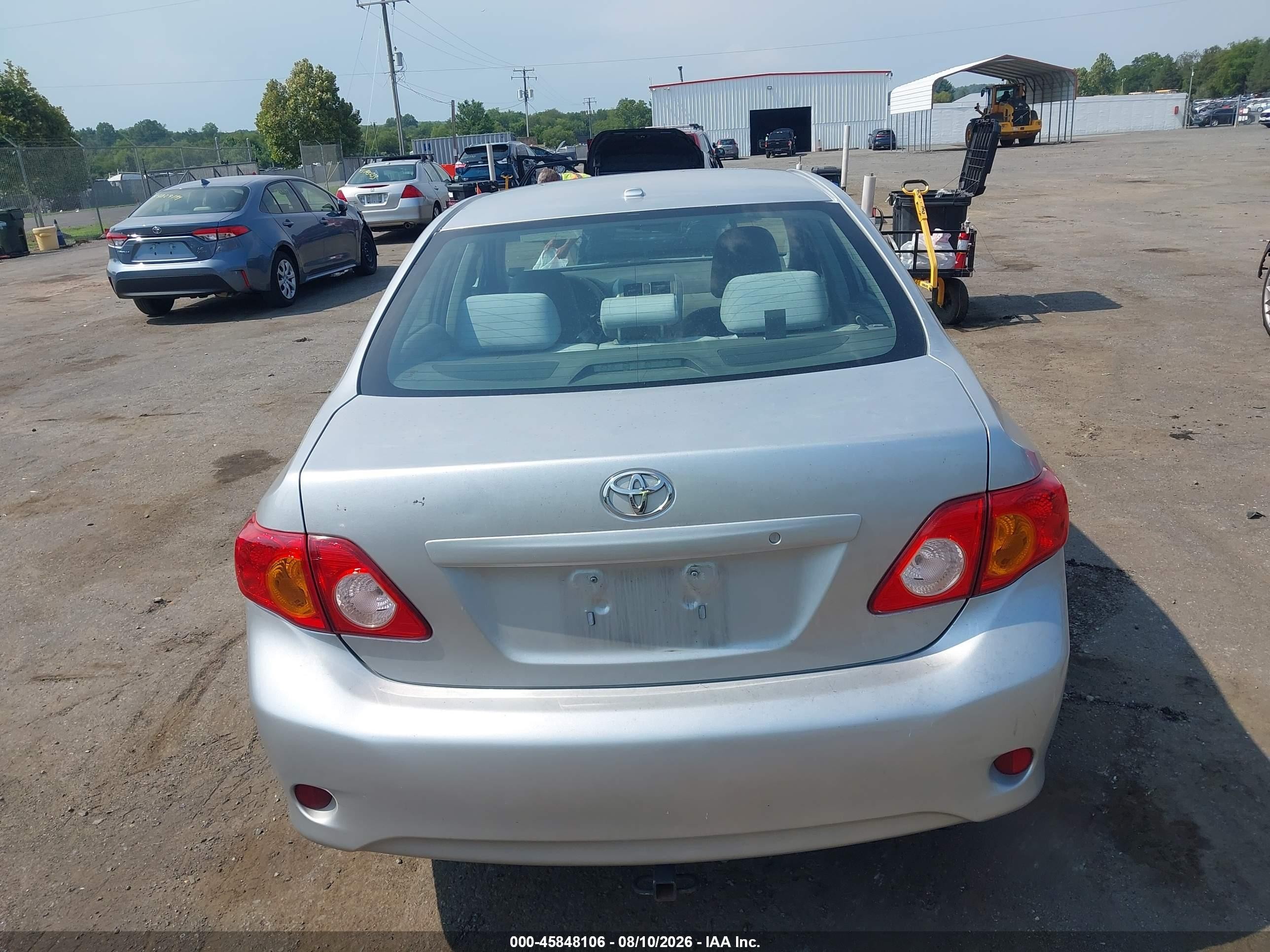 2010 Toyota Corolla S/le/xle Silver vin: 1NXBU4EEXAZ204447