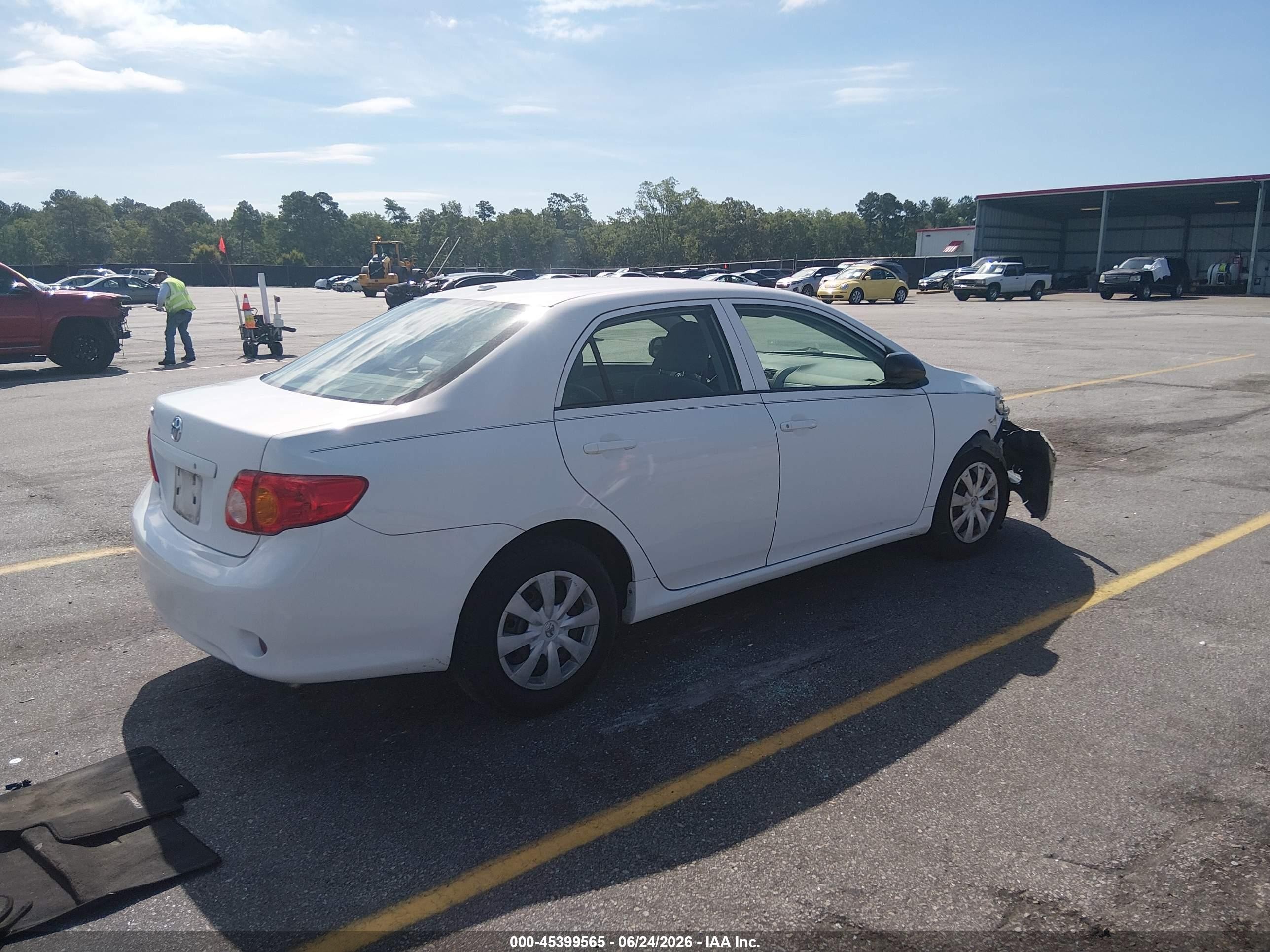 2010 Toyota Corolla S/le/xle Белый vin: 1NXBU4EEXAZ212614