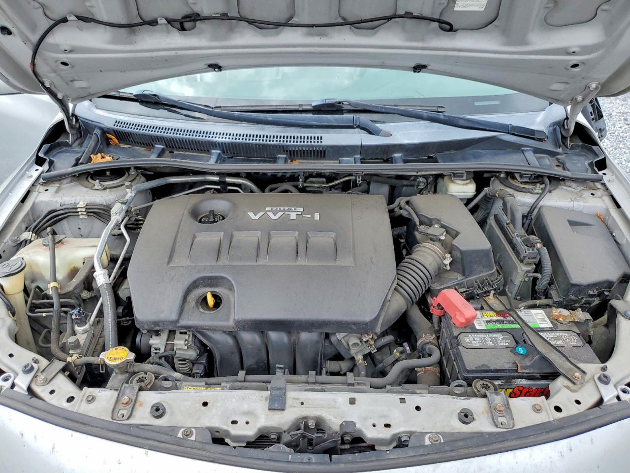 2010 Toyota Corolla Le Gray vin: 1NXBU4EEXAZ216064