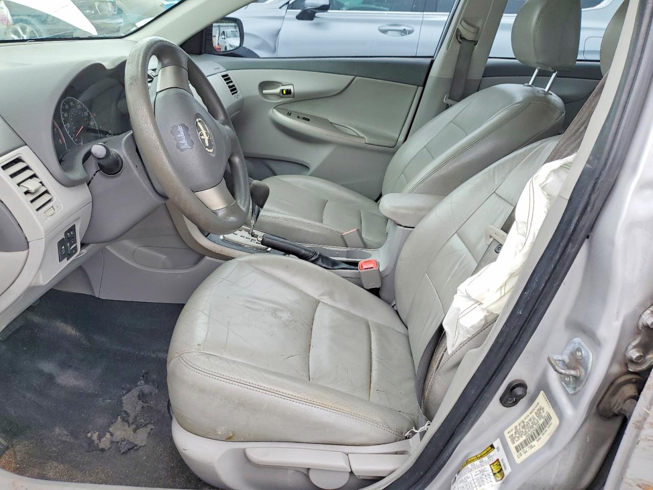2010 Toyota Corolla Le Gray vin: 1NXBU4EEXAZ216064