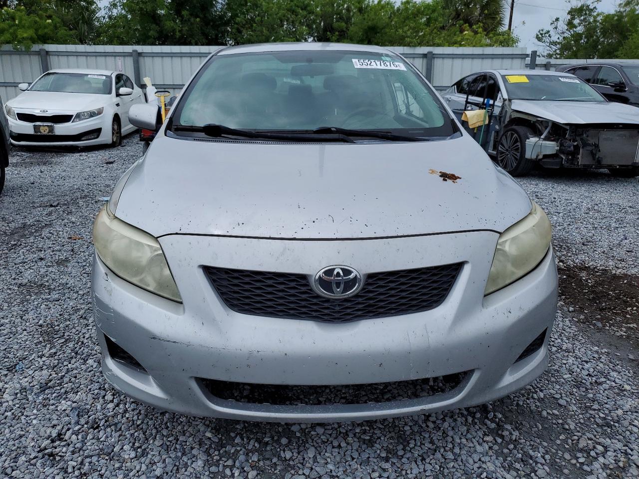 2010 Toyota Corolla Le Gray vin: 1NXBU4EEXAZ216064