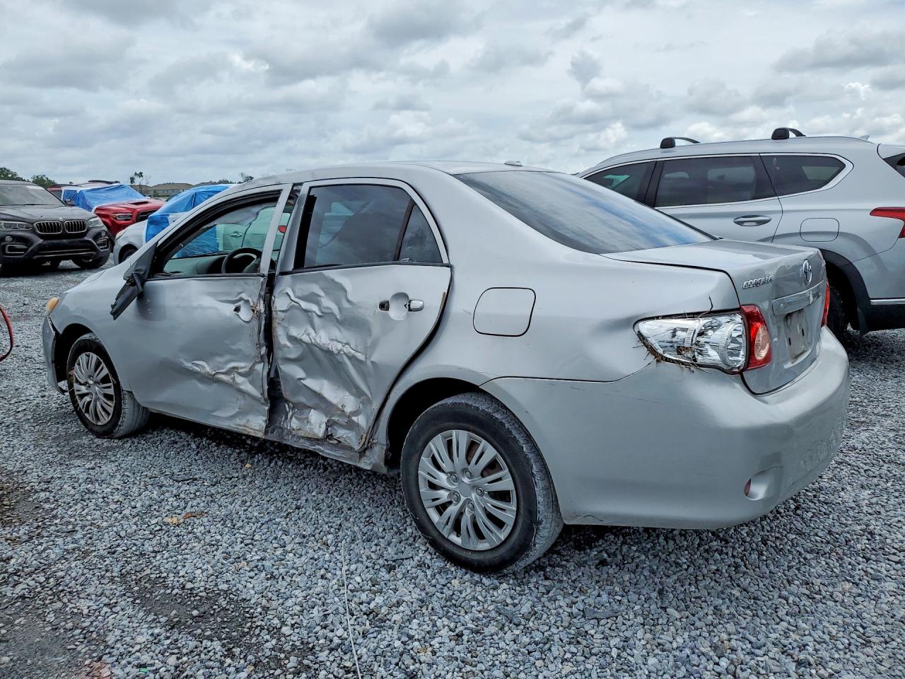 2010 Toyota Corolla Le Gray vin: 1NXBU4EEXAZ216064