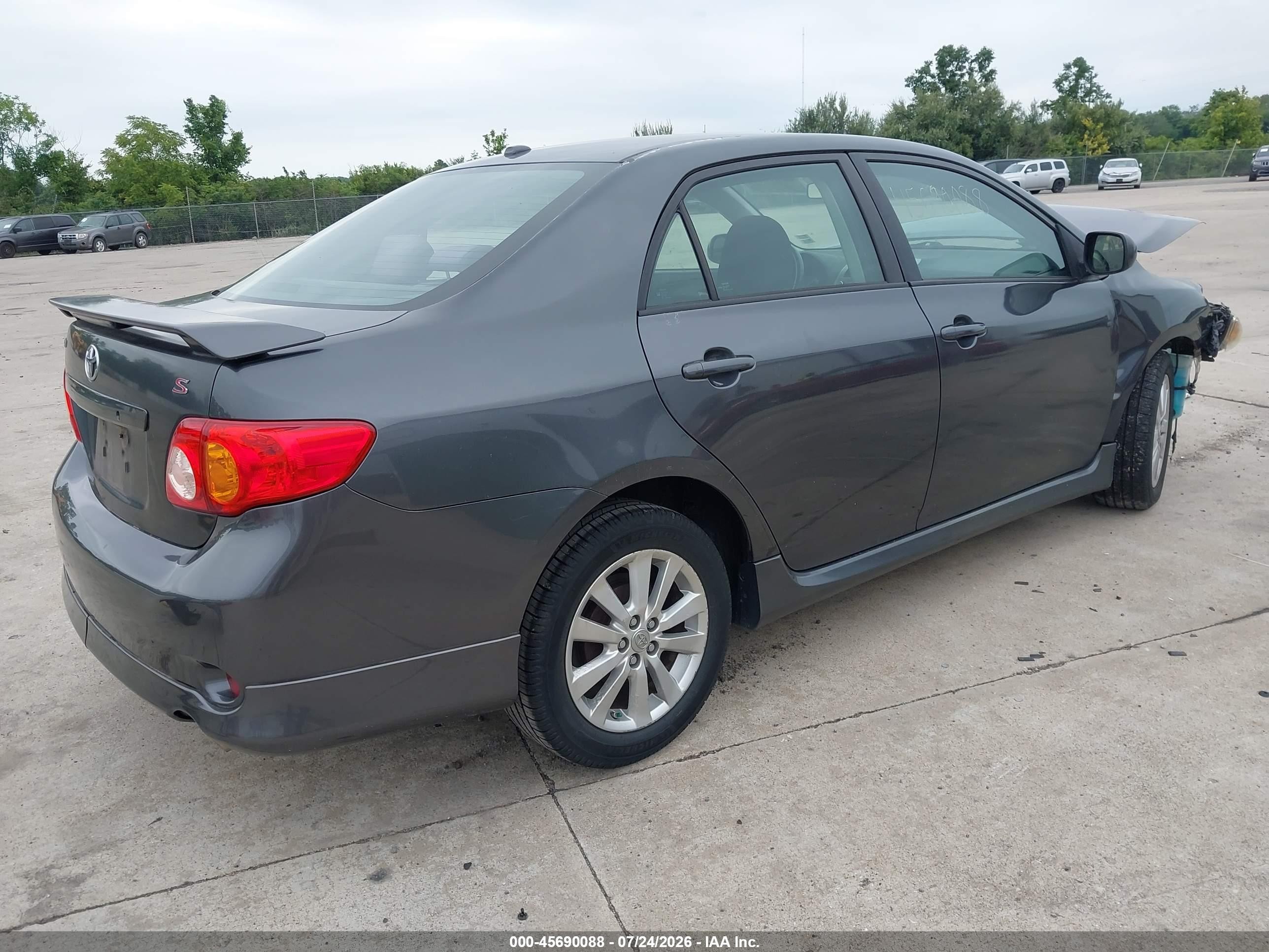 2010 Toyota Corolla S Beige vin: 1NXBU4EEXAZ234533