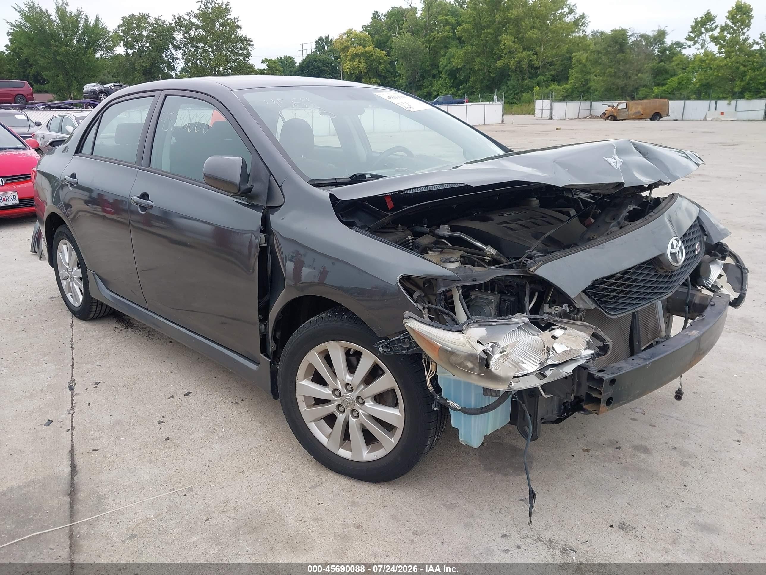 2010 Toyota Corolla S Beige vin: 1NXBU4EEXAZ234533