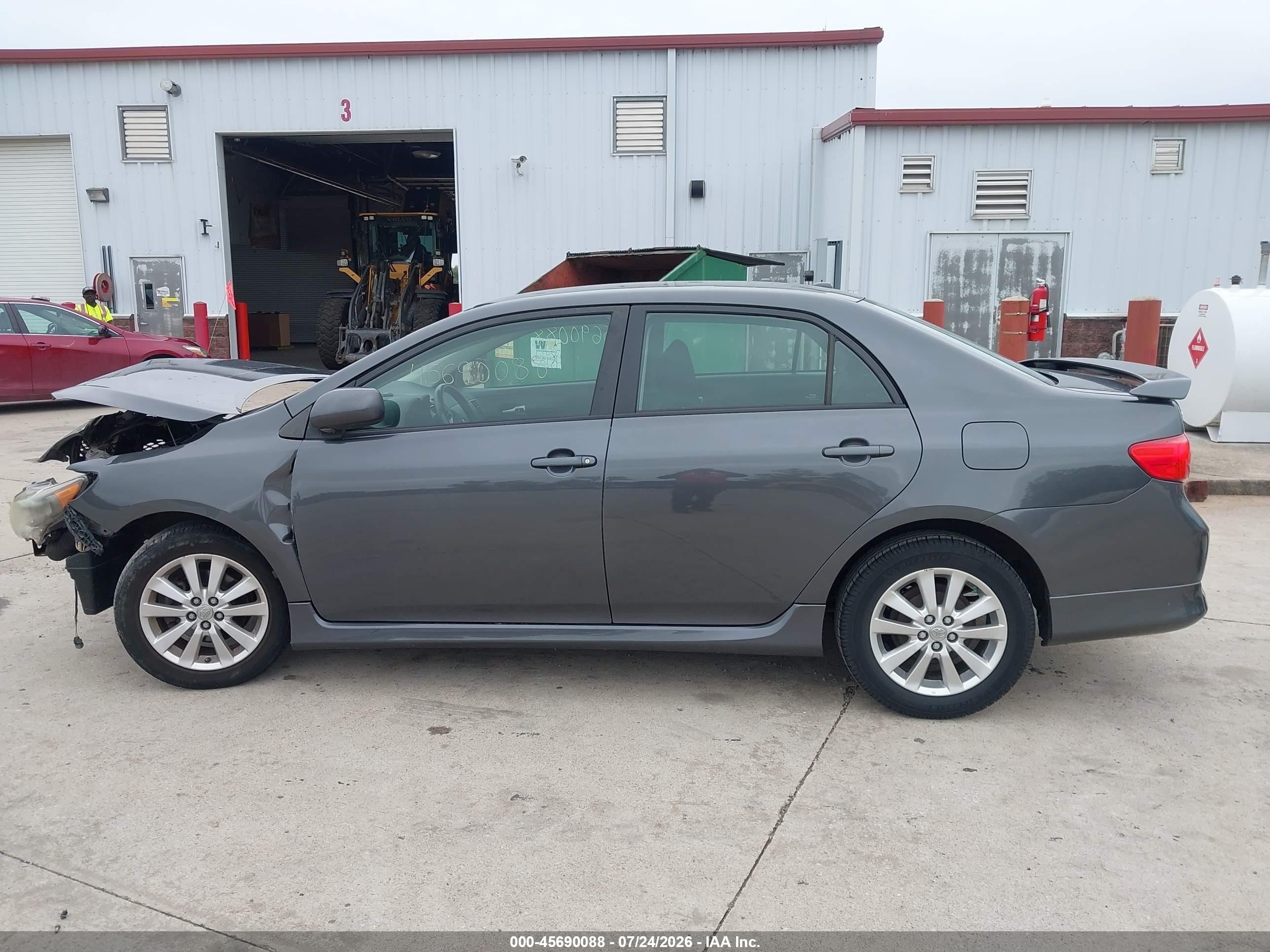 2010 Toyota Corolla S Beige vin: 1NXBU4EEXAZ234533