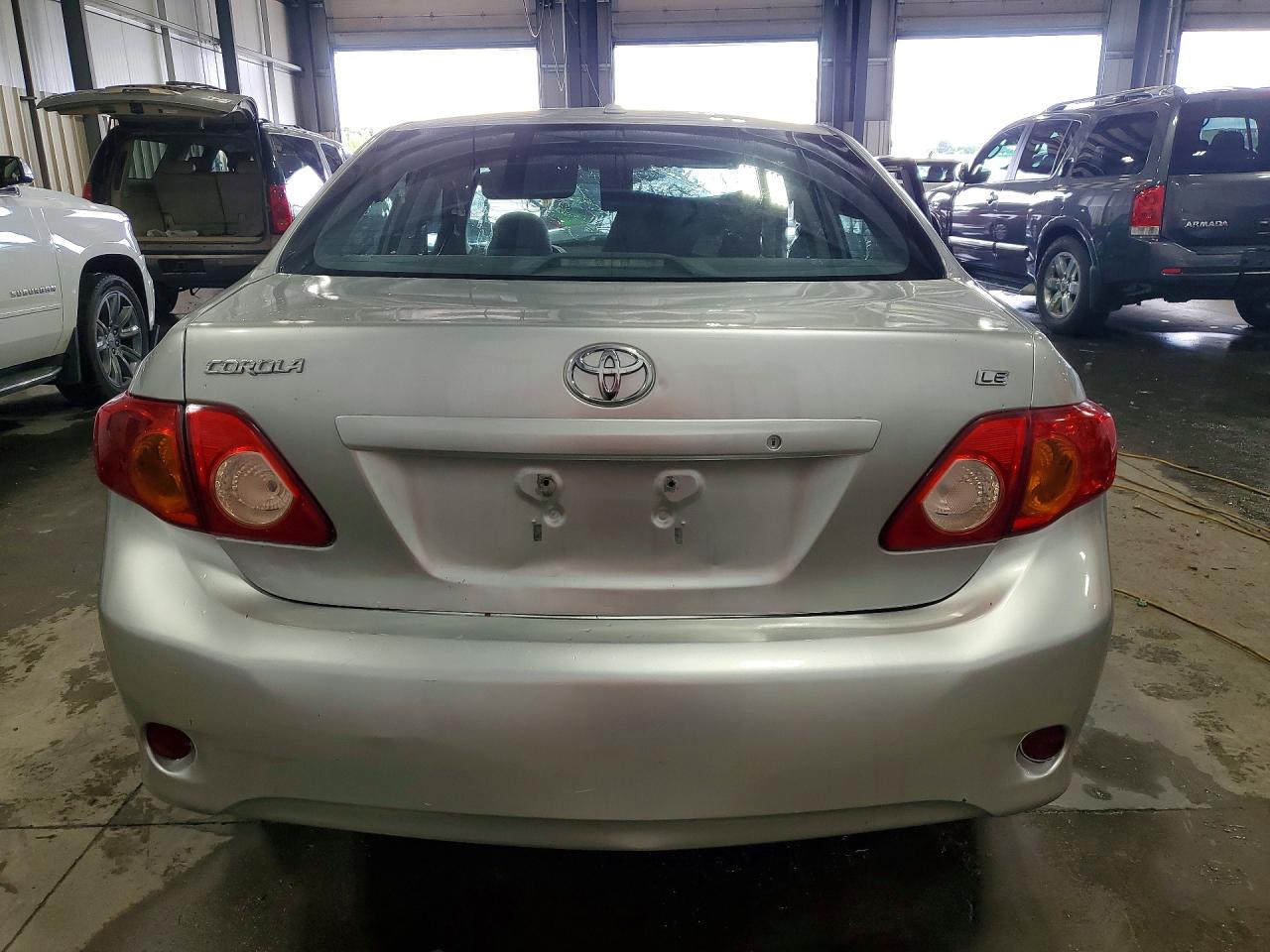 2010 Toyota Corolla Le Silver vin: 1NXBU4EEXAZ279357