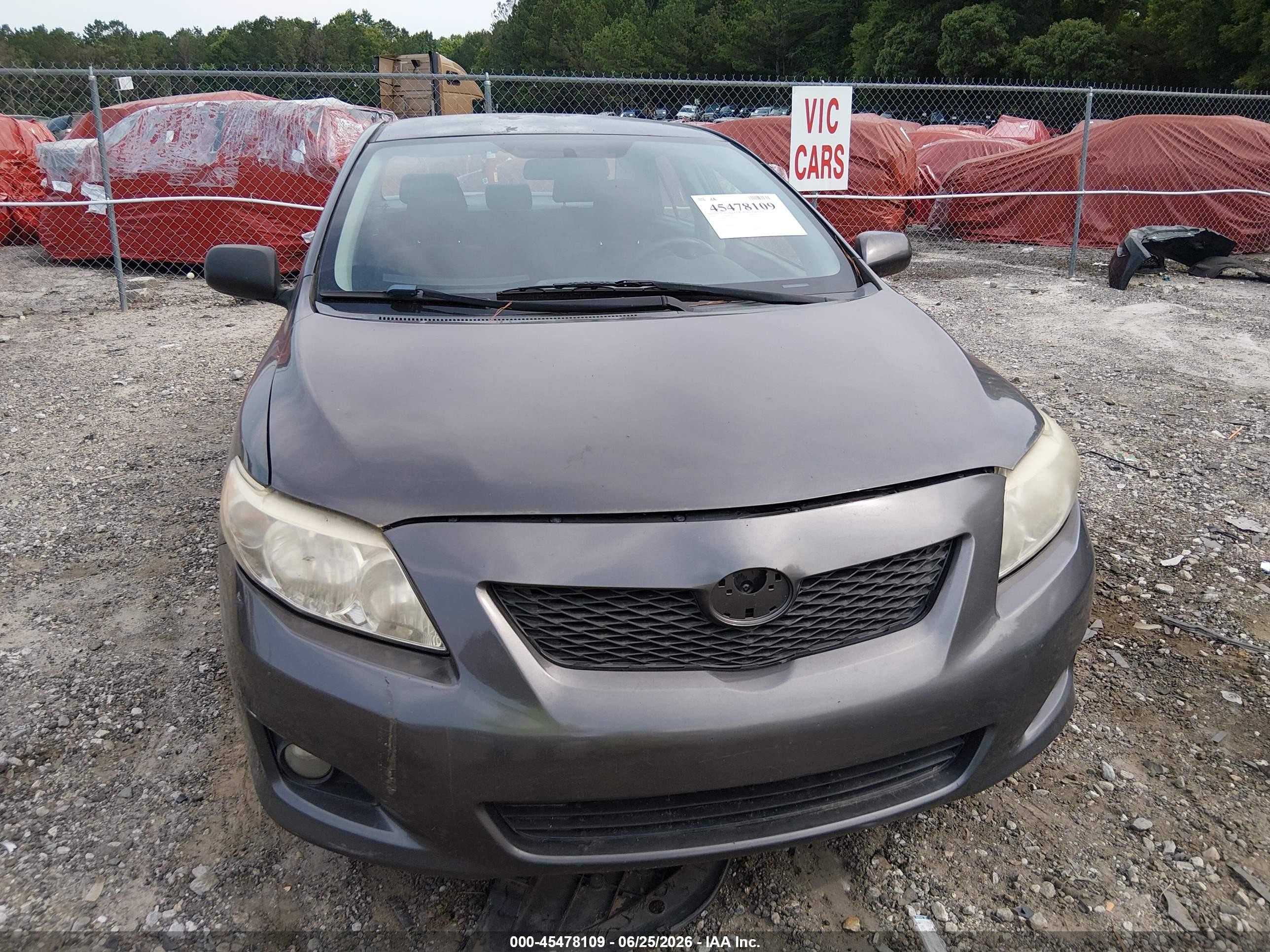 2010 Toyota Corolla S Gray vin: 1NXBU4EEXAZ291394