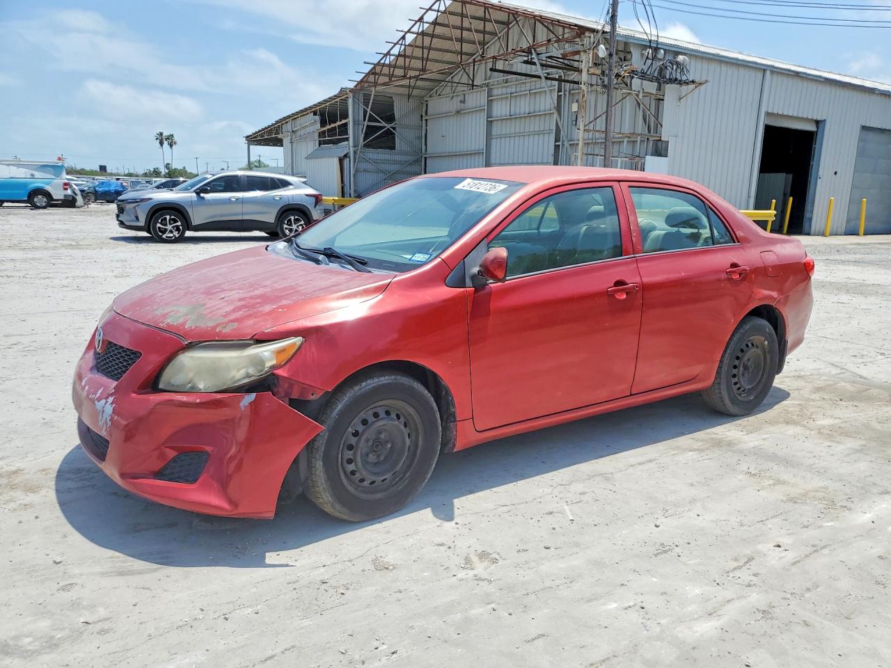 2010 Toyota Corolla Le Red vin: 1NXBU4EEXAZ291542