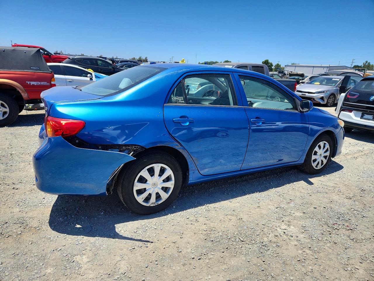 2010 Toyota Corolla Le Blue vin: 1NXBU4EEXAZ294604