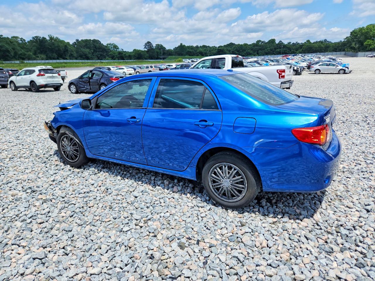 2010 Toyota Corolla Le Blue vin: 1NXBU4EEXAZ295266