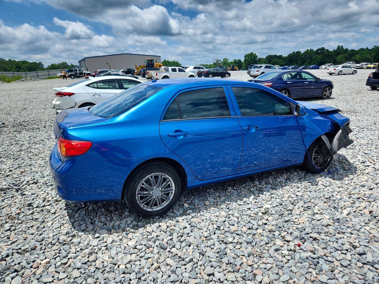 2010 Toyota Corolla Le Blue vin: 1NXBU4EEXAZ295266
