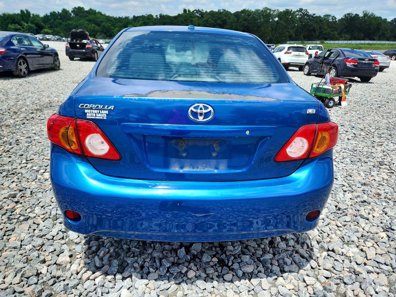 2010 Toyota Corolla Le Blue vin: 1NXBU4EEXAZ295266