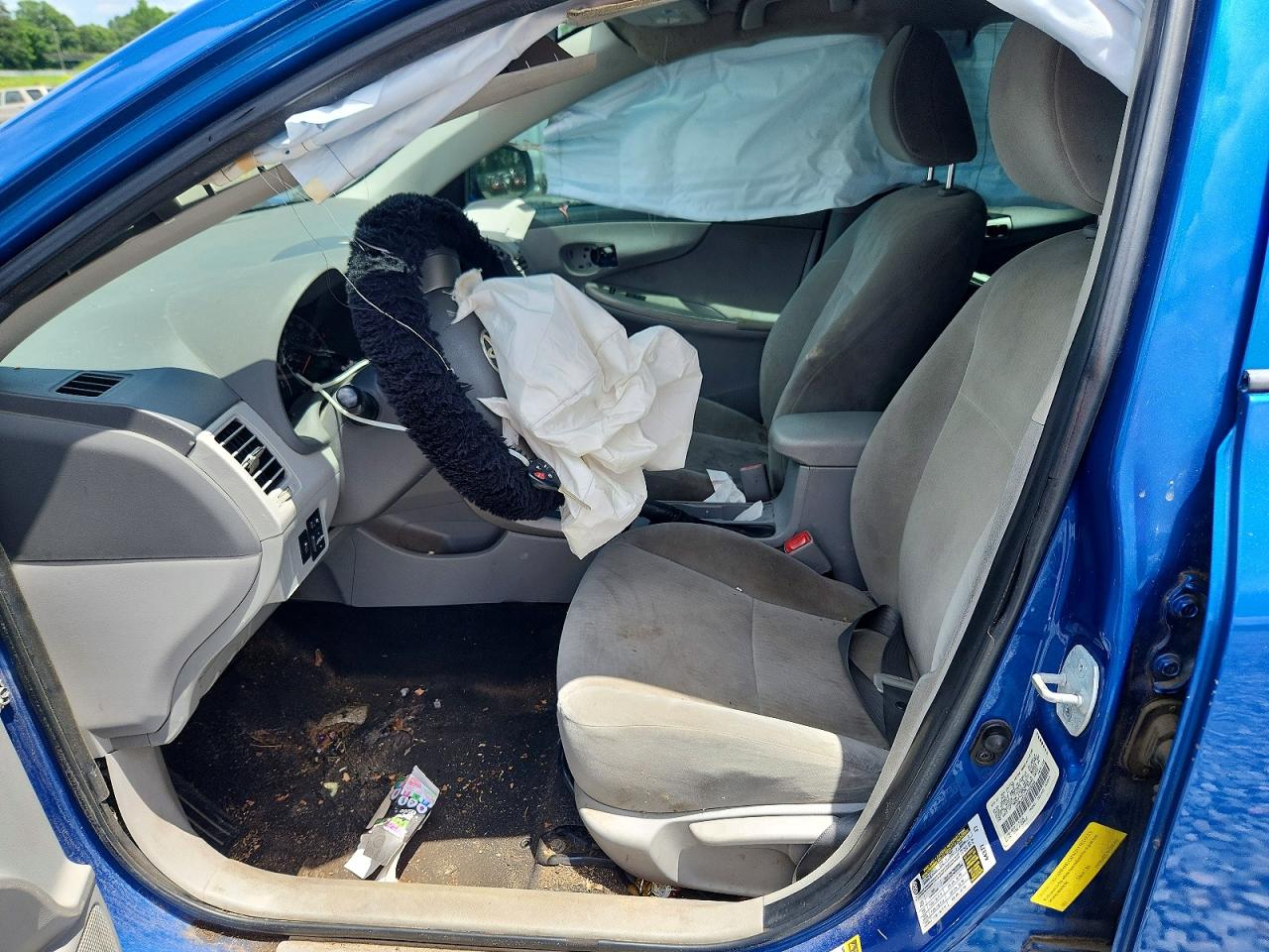 2010 Toyota Corolla Le Blue vin: 1NXBU4EEXAZ295266