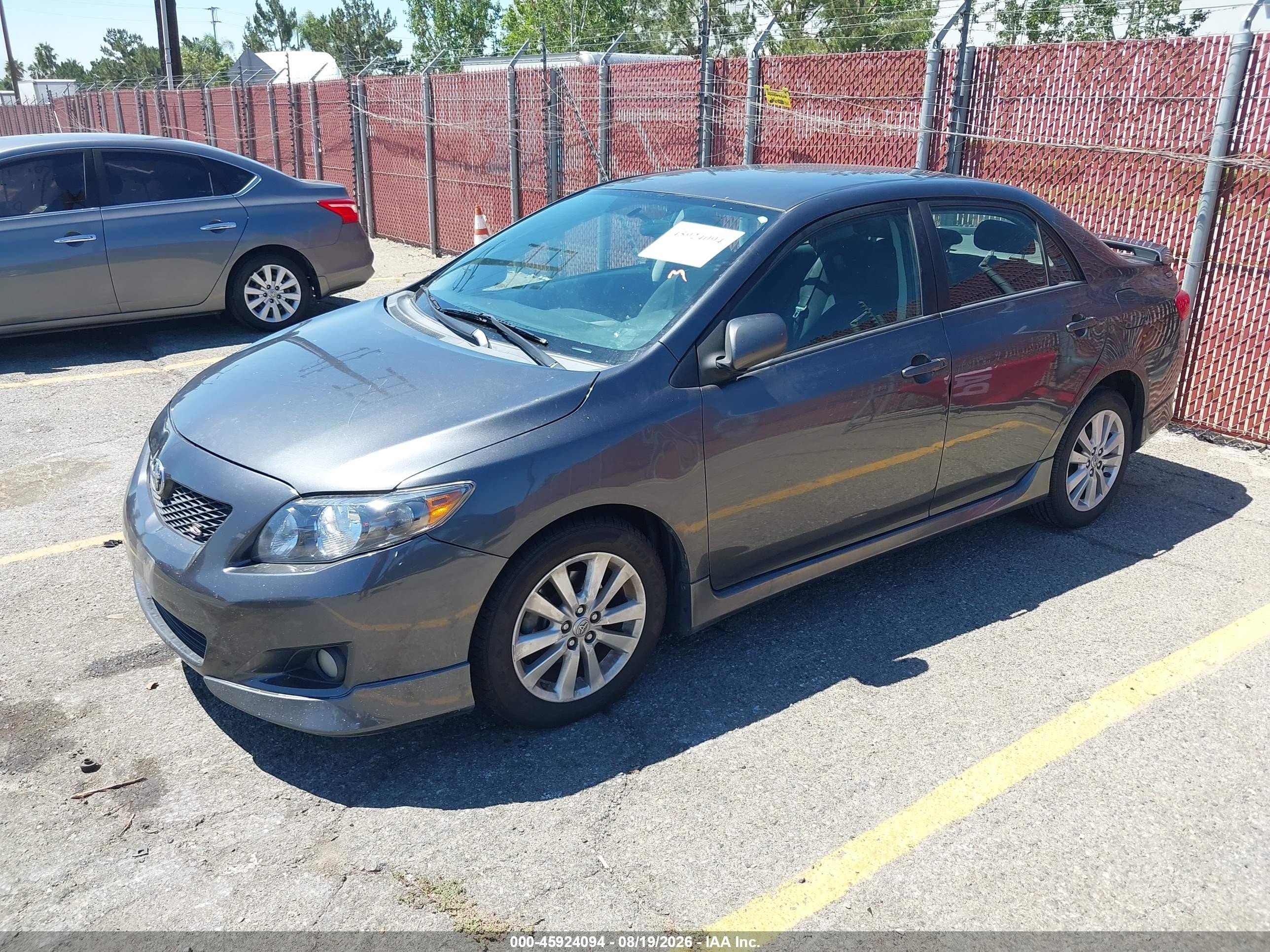 2010 Toyota Corolla S Navy vin: 1NXBU4EEXAZ298944