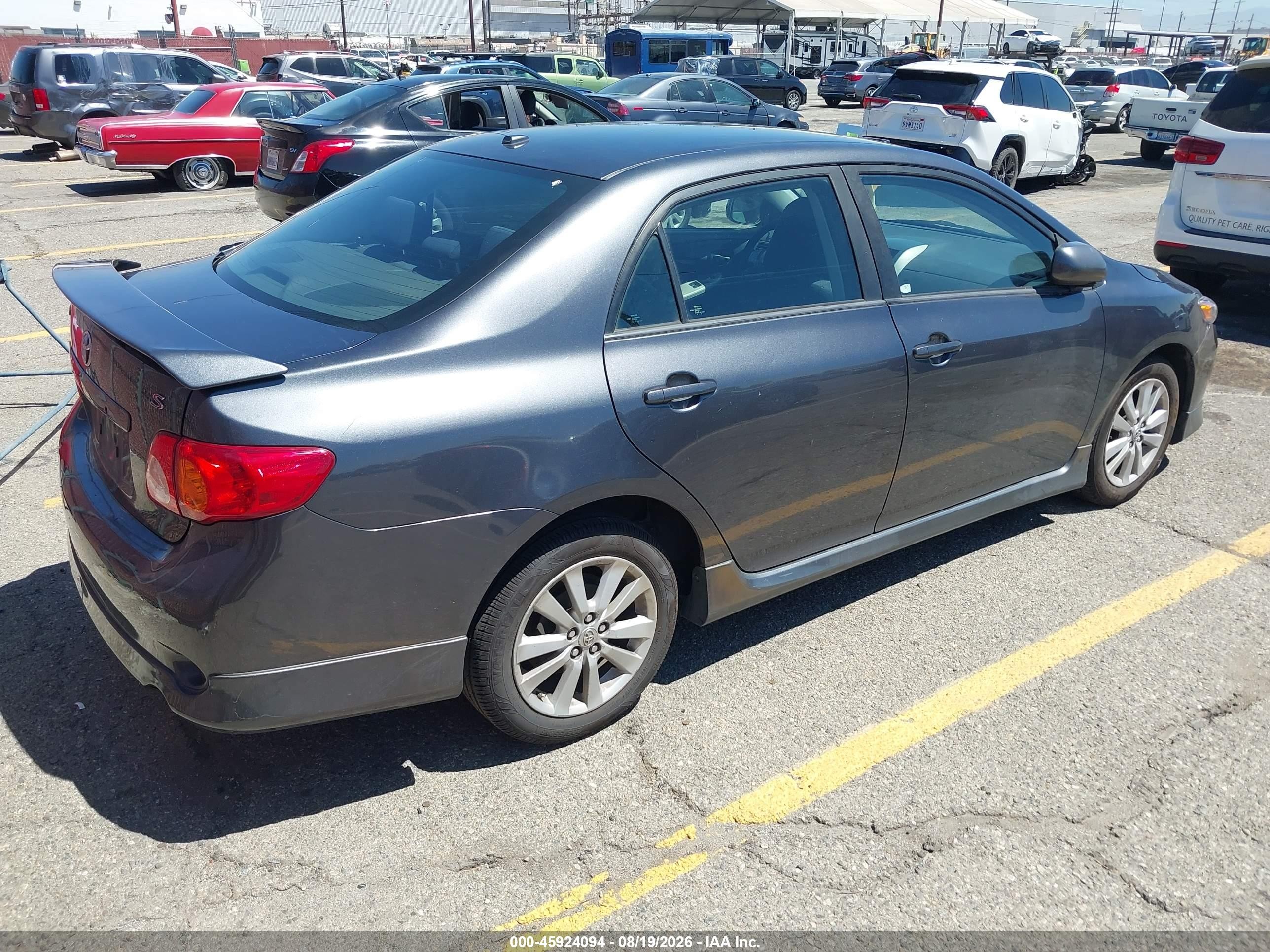 2010 Toyota Corolla S Navy vin: 1NXBU4EEXAZ298944