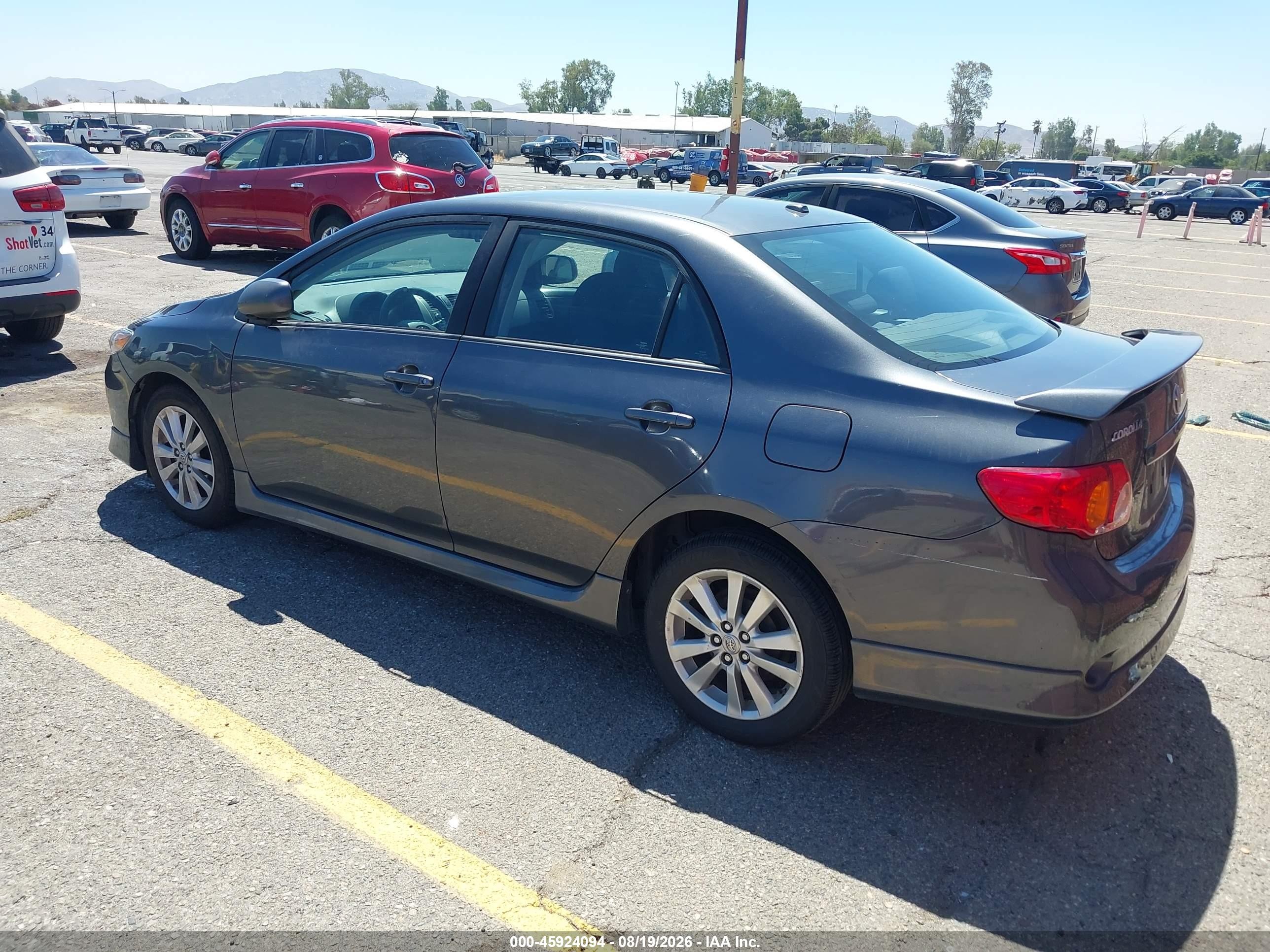 2010 Toyota Corolla S Navy vin: 1NXBU4EEXAZ298944
