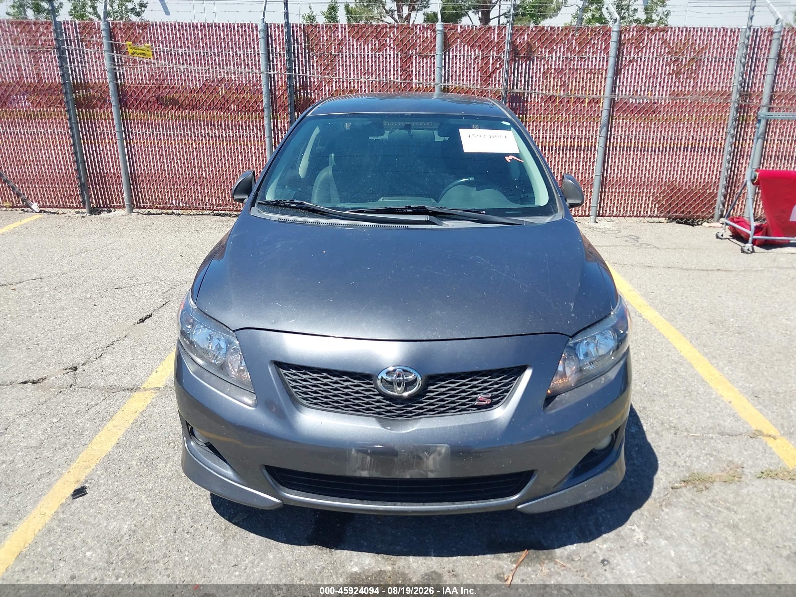 2010 Toyota Corolla S Navy vin: 1NXBU4EEXAZ298944