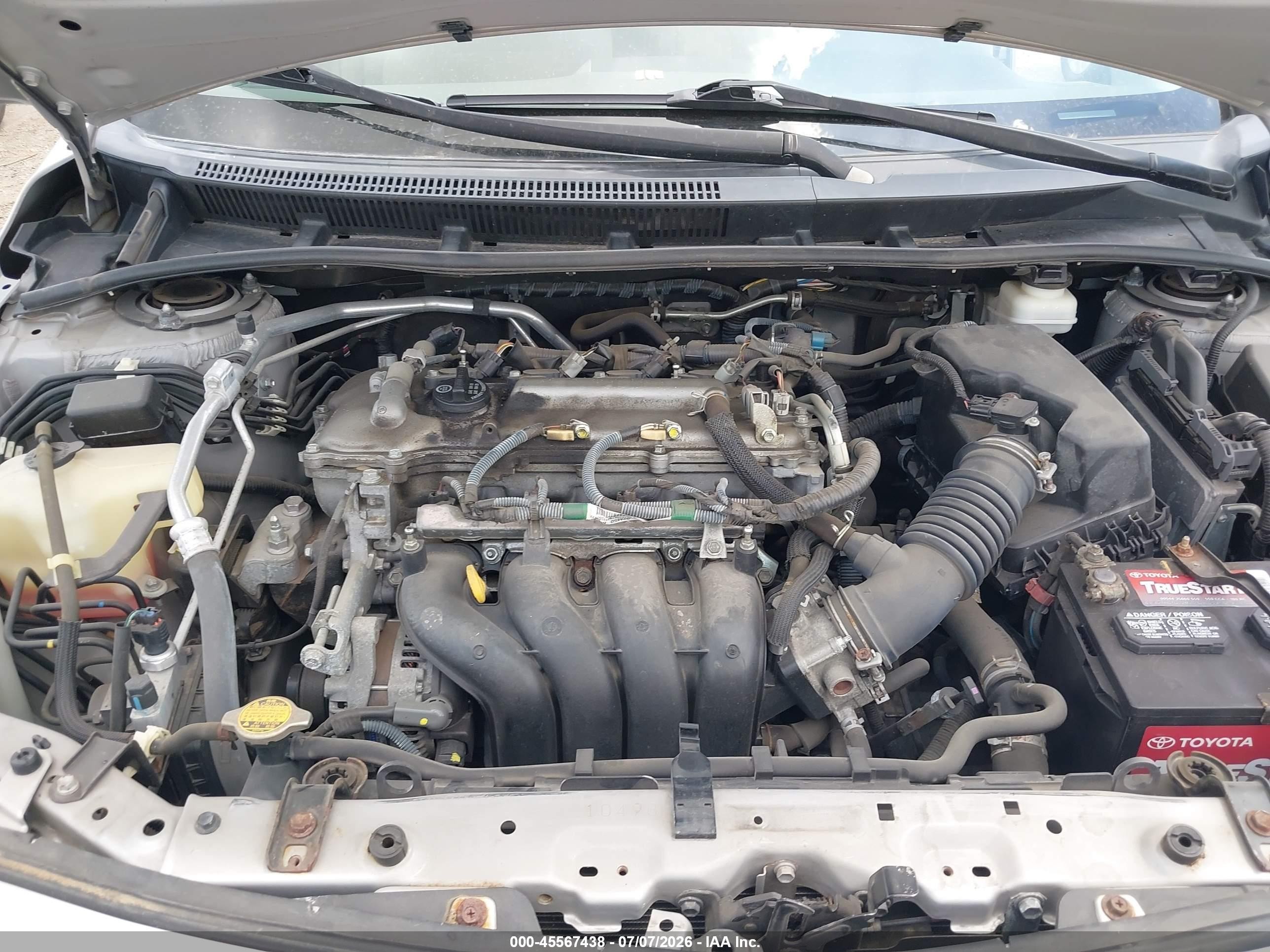 2010 Toyota Corolla Le Gray vin: 1NXBU4EEXAZ311398