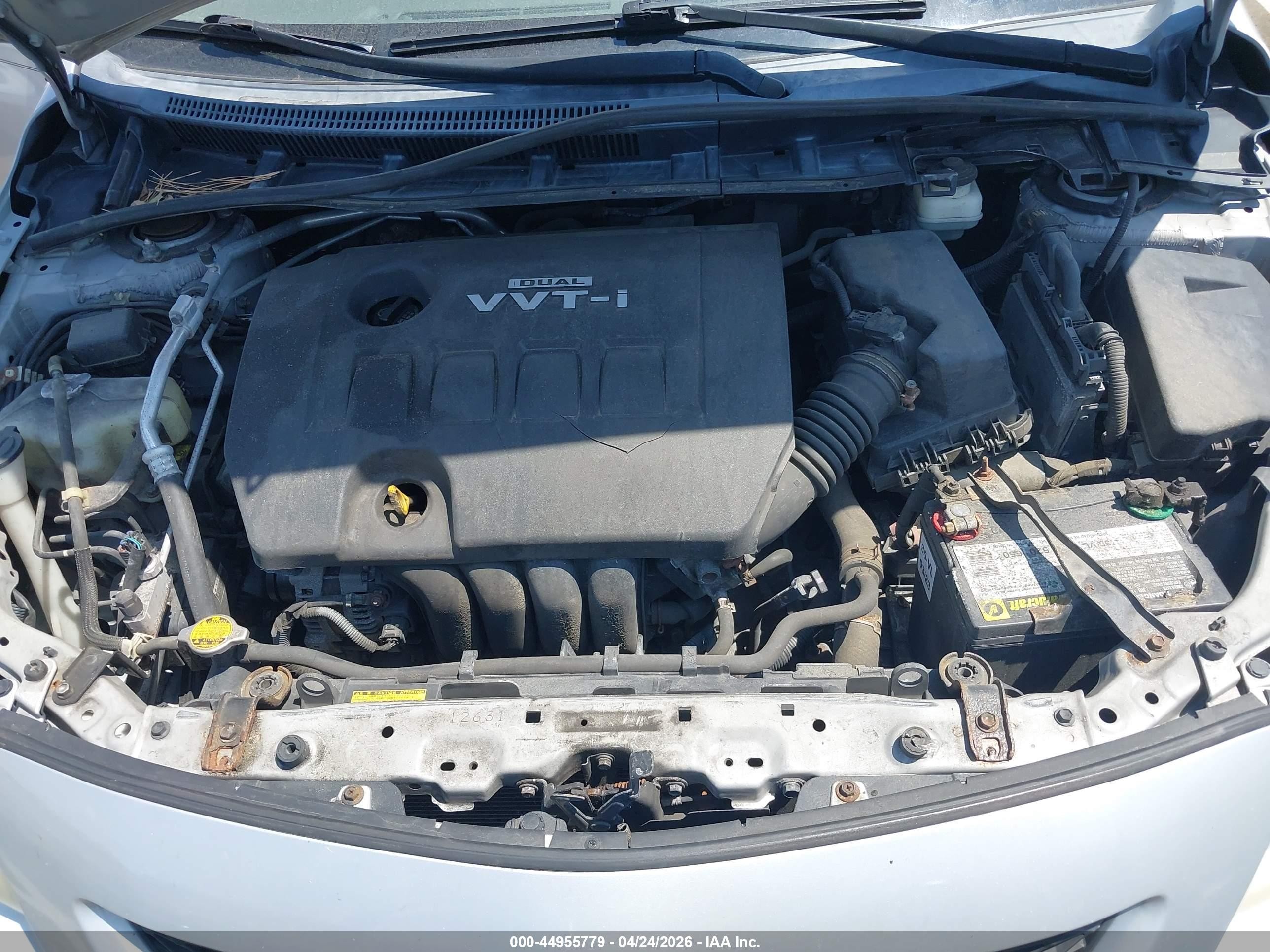 2010 Toyota Corolla Le Серый vin: 1NXBU4EEXAZ312907