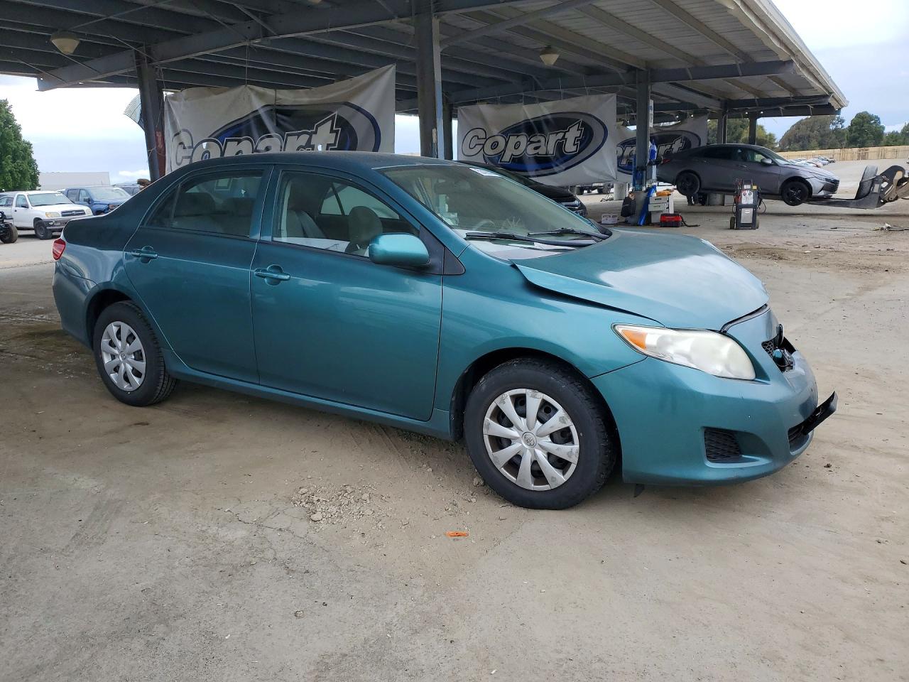 2010 Toyota Corolla Le Green vin: 1NXBU4EEXAZ323714