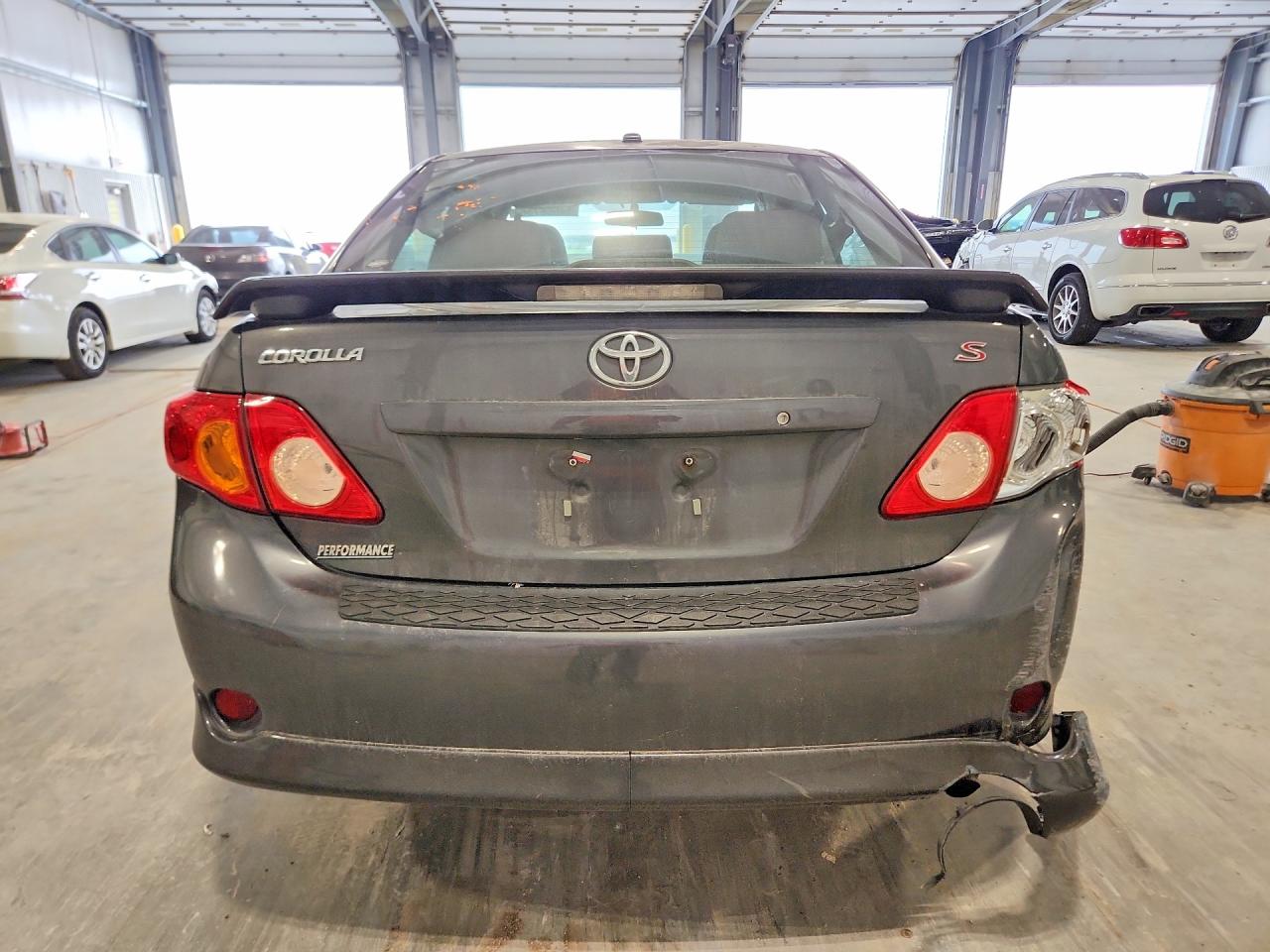 2010 Toyota Corolla S Black vin: 1NXBU4EEXAZ325964