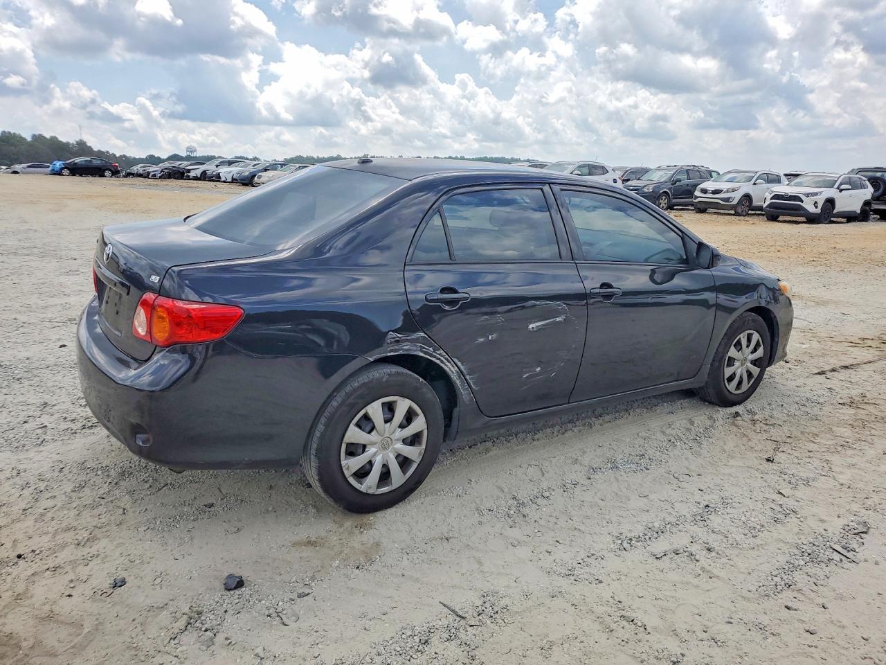 2010 Toyota Corolla Le Black vin: 1NXBU4EEXAZ367793