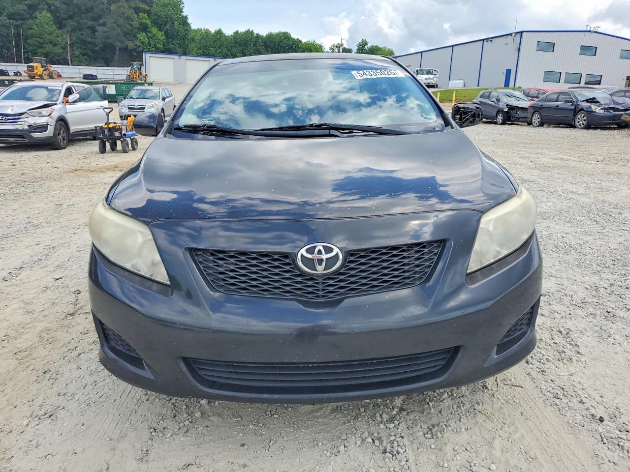 2010 Toyota Corolla Le Black vin: 1NXBU4EEXAZ367793