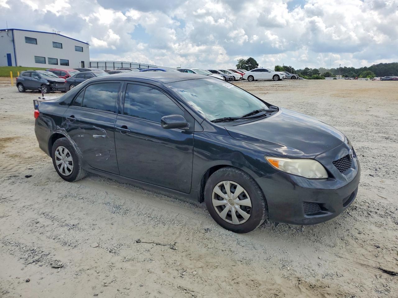 2010 Toyota Corolla Le Black vin: 1NXBU4EEXAZ367793