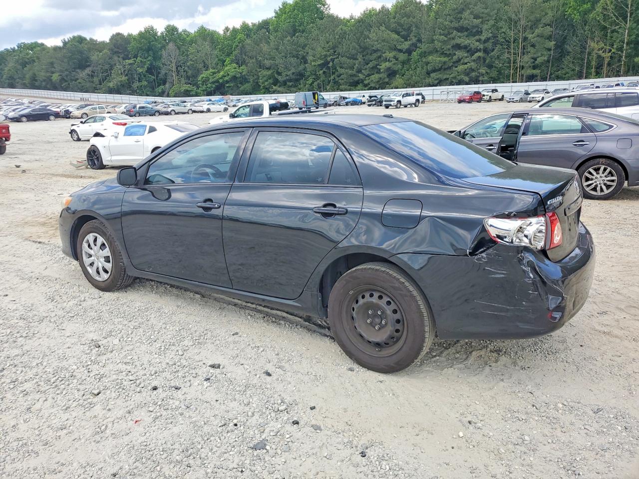 2010 Toyota Corolla Le Black vin: 1NXBU4EEXAZ367793