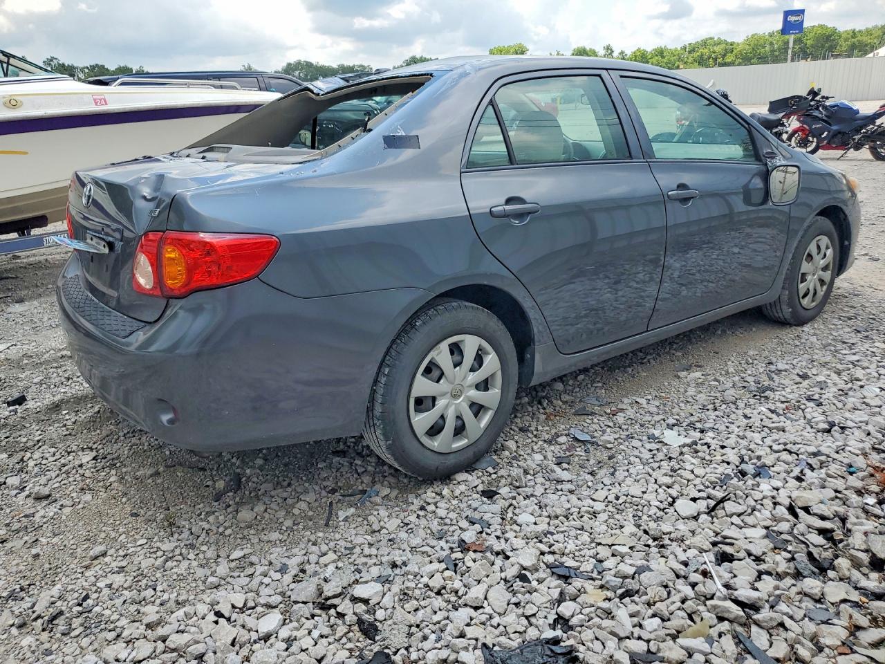 2010 Toyota Corolla Le Charcoal vin: 1NXBU4EEXAZ382956