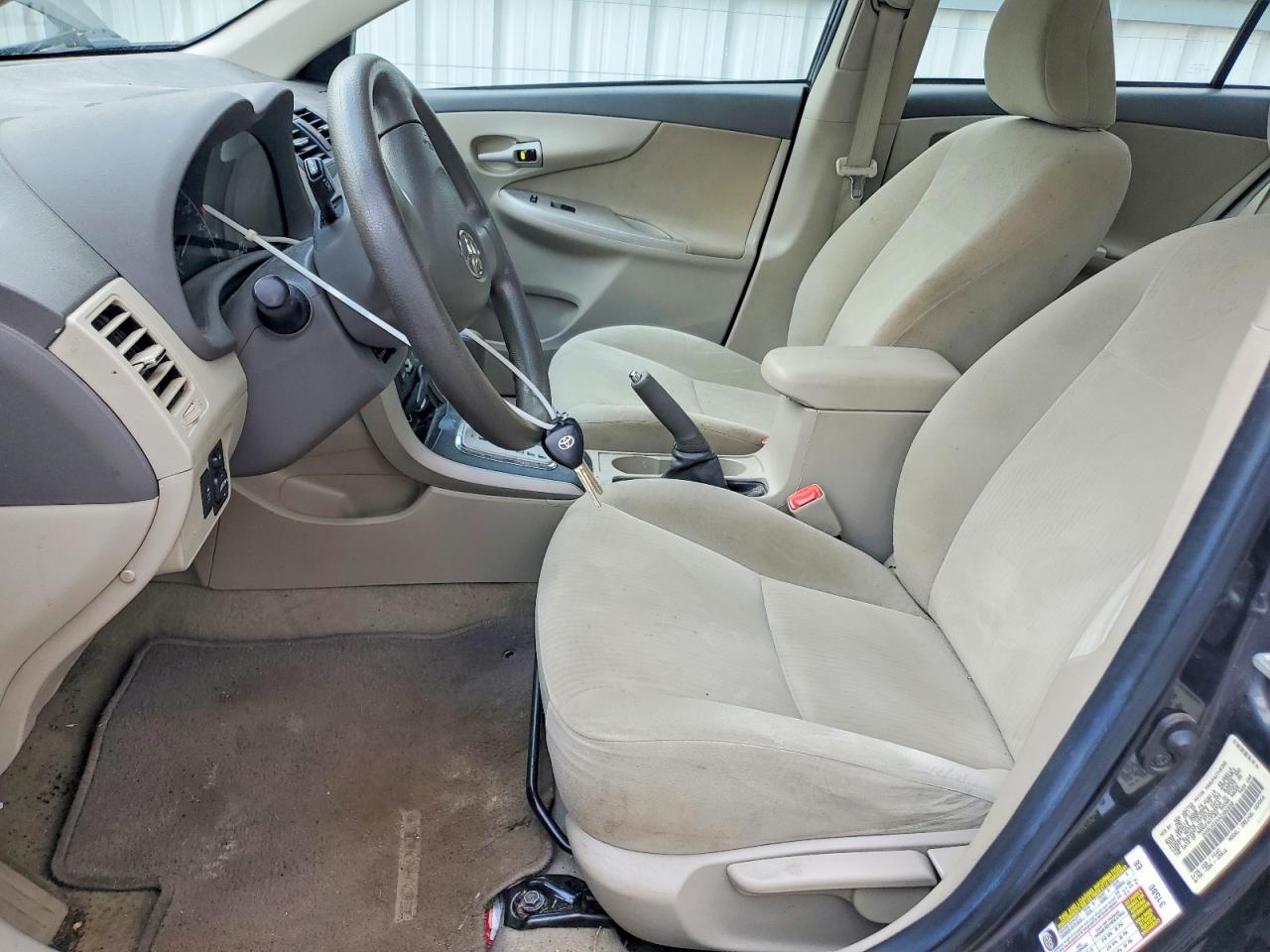 2010 Toyota Corolla Le Charcoal vin: 1NXBU4EEXAZ382956