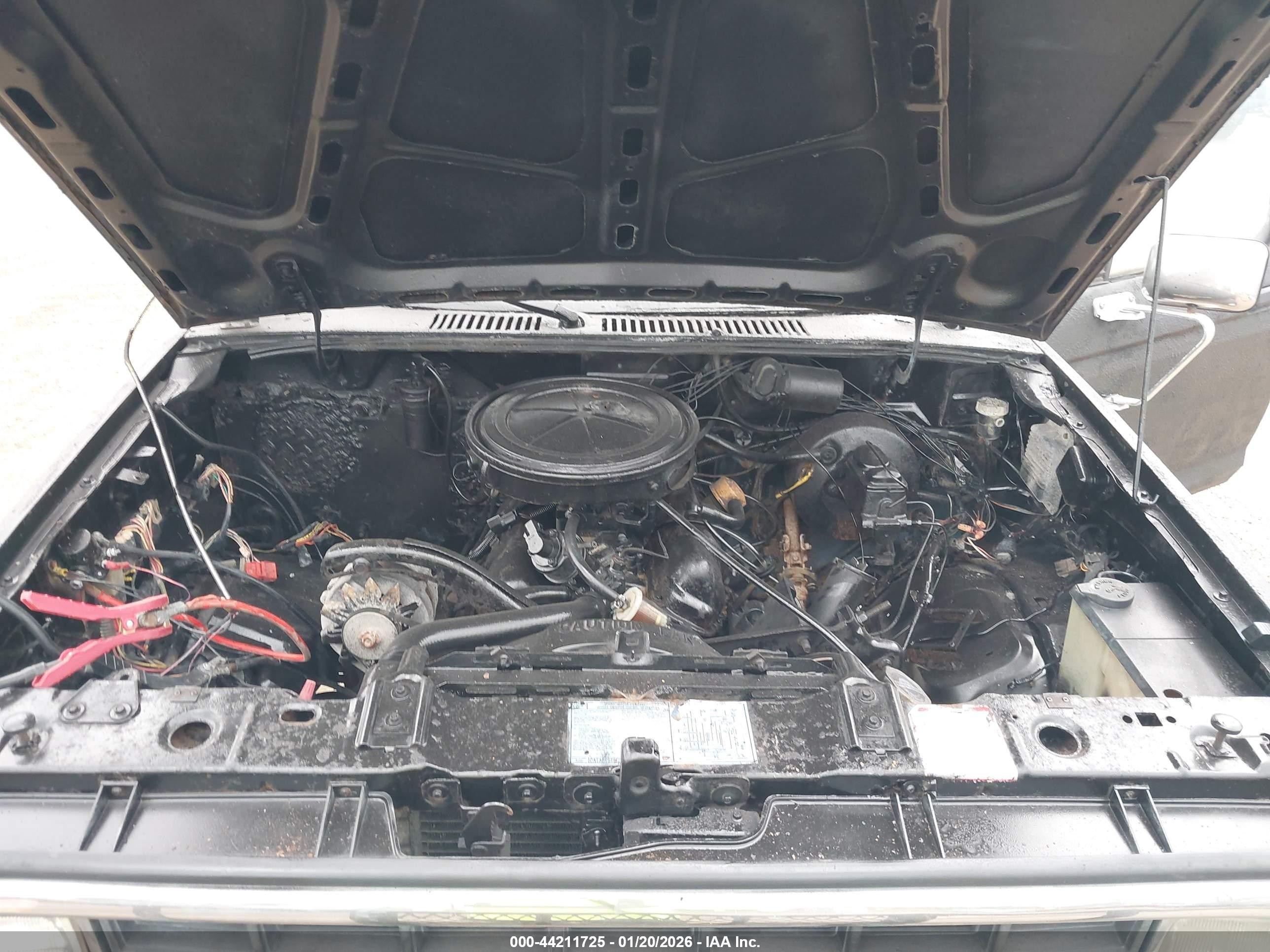 1984 Ford Bronco Ii   Black vin: 1FMCU14S4EUC99166