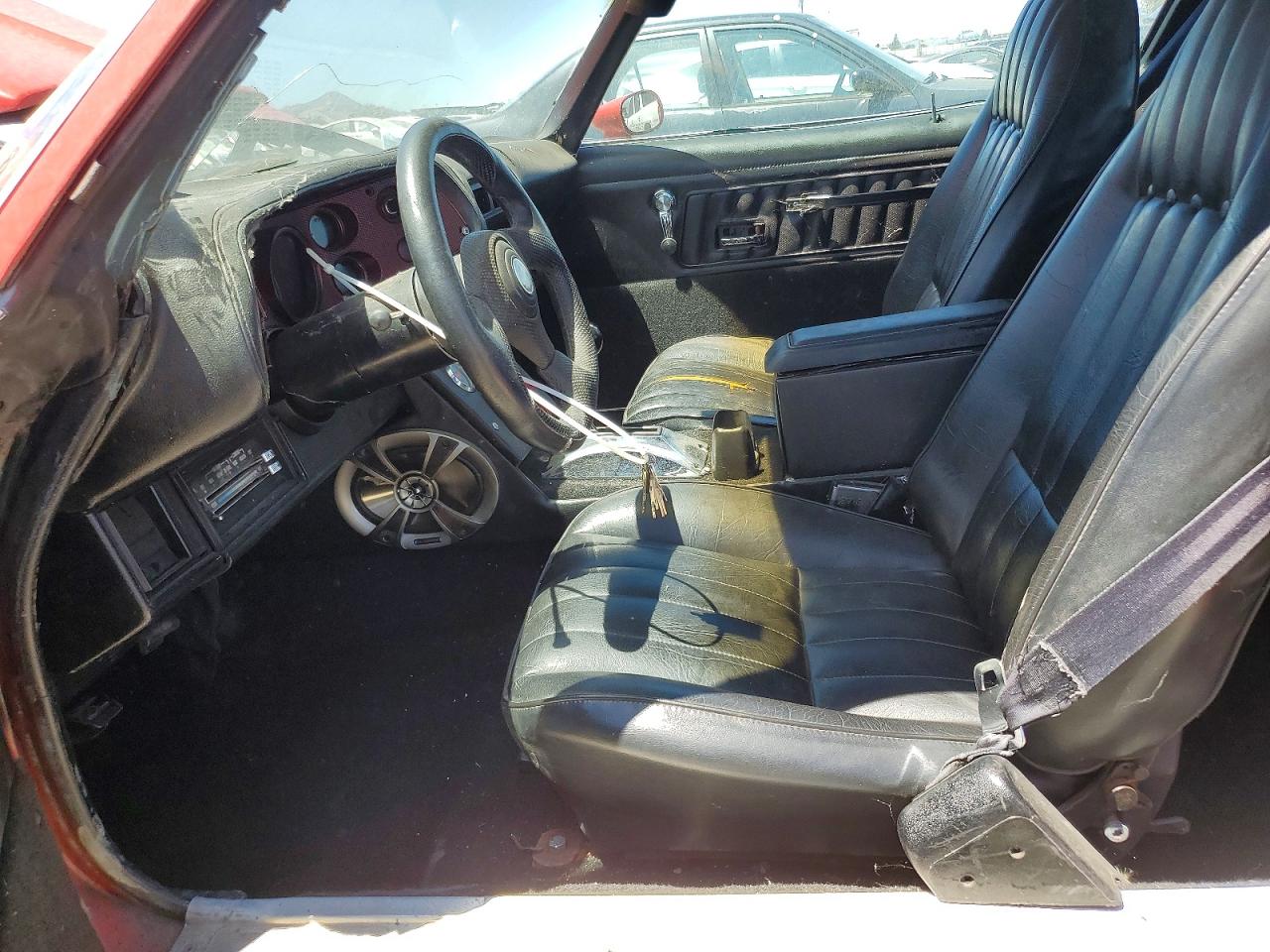 1976 Chevrolet Camaro Red vin: 1Q87L6N568934