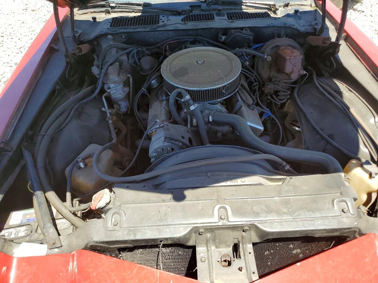 1976 Chevrolet Camaro Red vin: 1Q87L6N568934