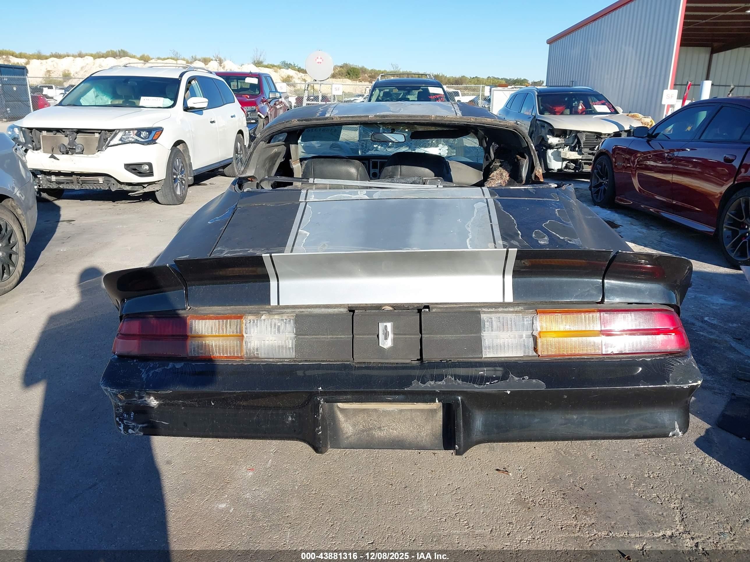 1979 Chev Camaro   Черный vin: 1Q87L91572984    