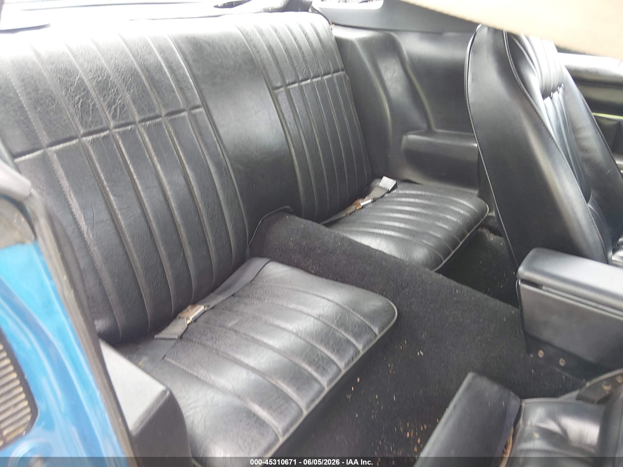 1979 Chevrolet Camaro Blue vin: 1Q87L9L614844