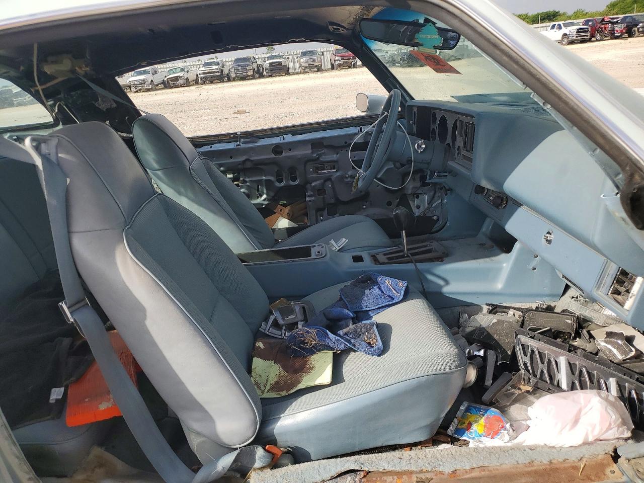 1979 Chevrolet Camaro Blue vin: 1S87G9L581988