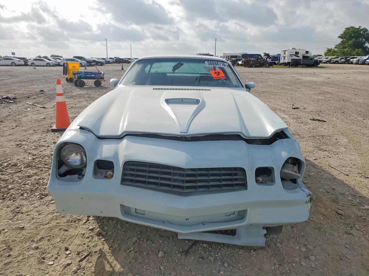 1979 Chevrolet Camaro Blue vin: 1S87G9L581988