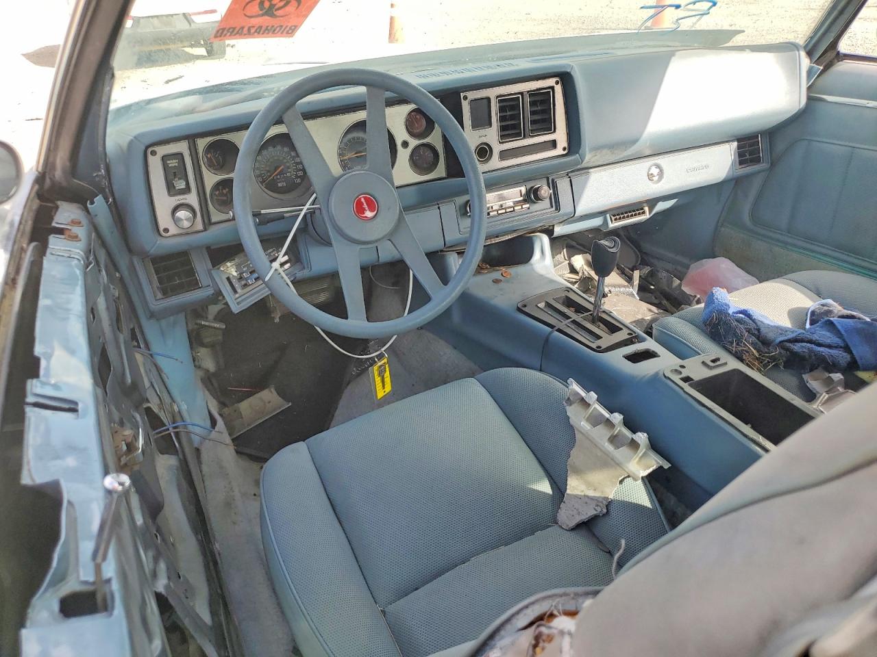 1979 Chevrolet Camaro Blue vin: 1S87G9L581988