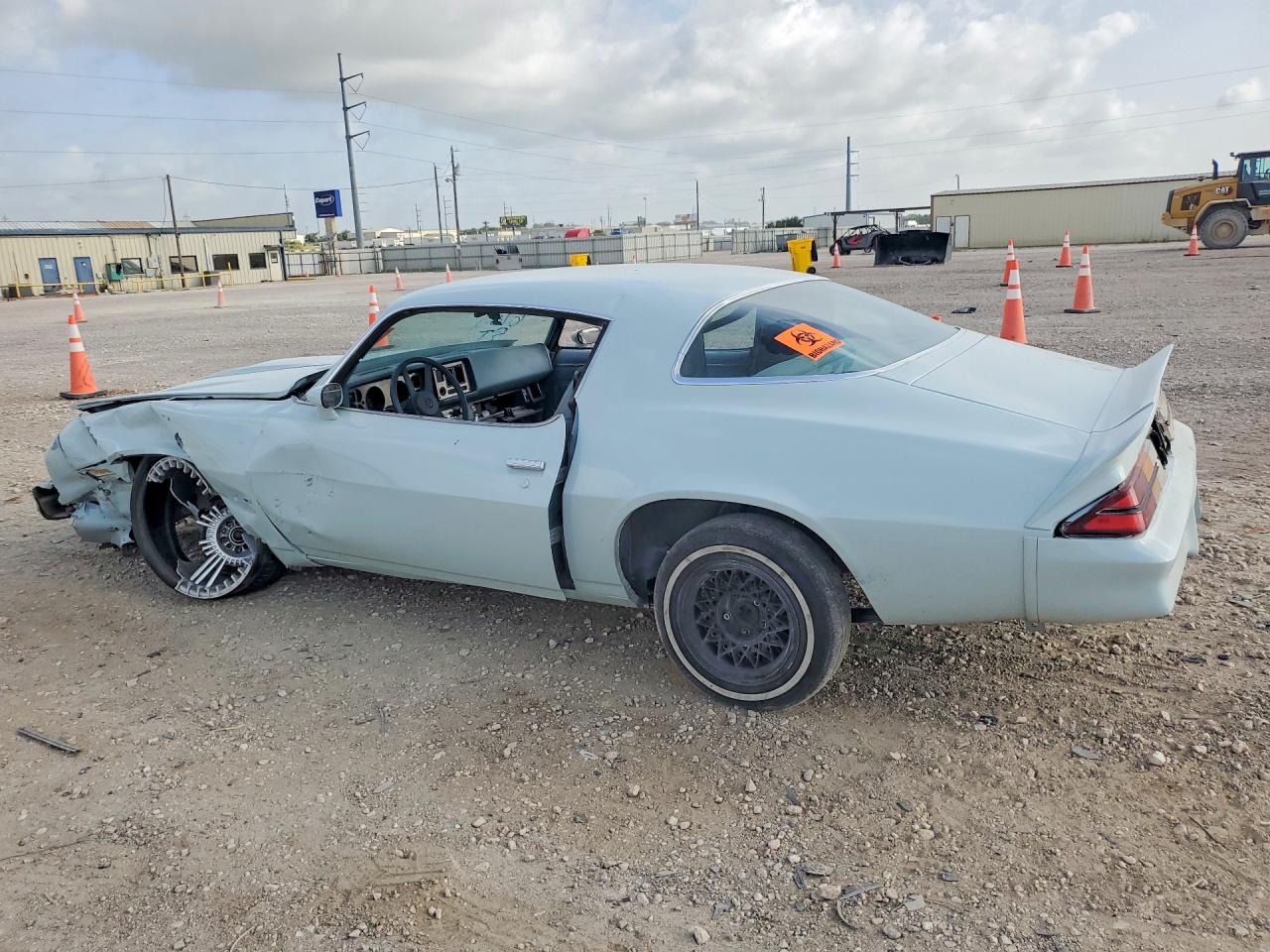 1979 Chevrolet Camaro Blue vin: 1S87G9L581988