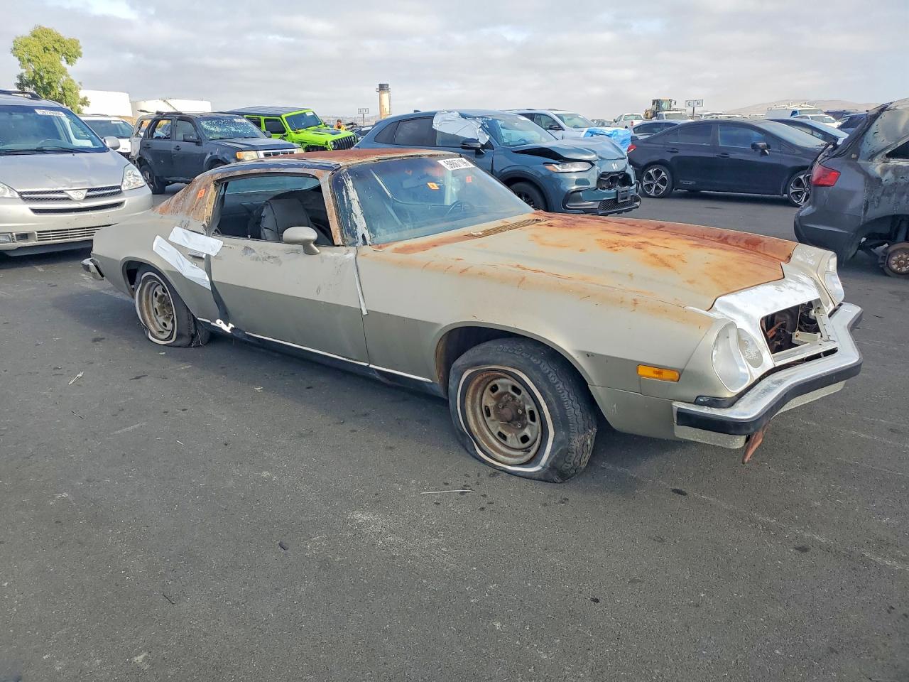 1974 Chevrolet Camaro Gray vin: 1S87L4N116355