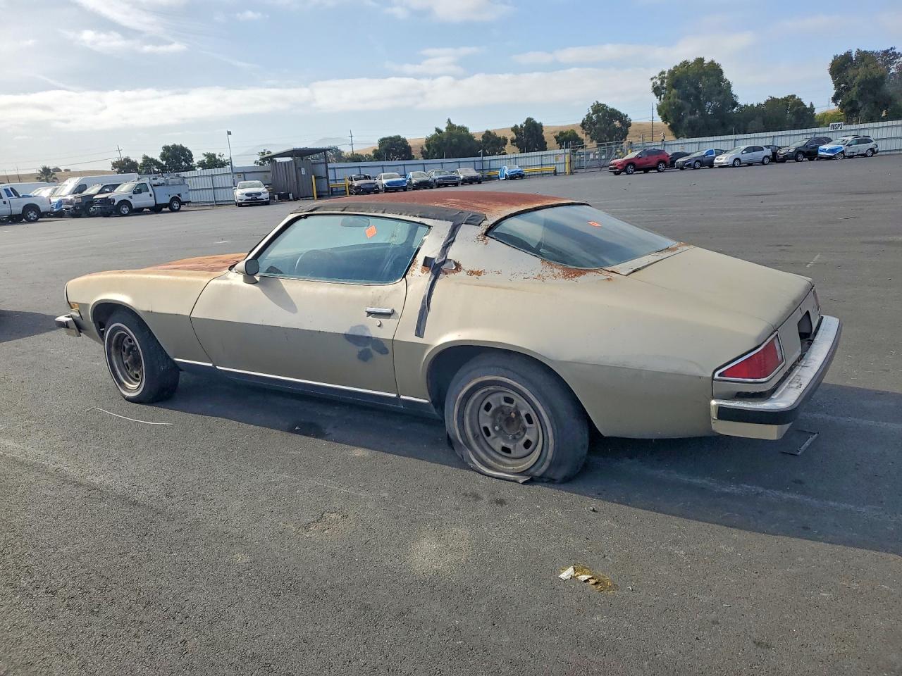 1974 Chevrolet Camaro Gray vin: 1S87L4N116355