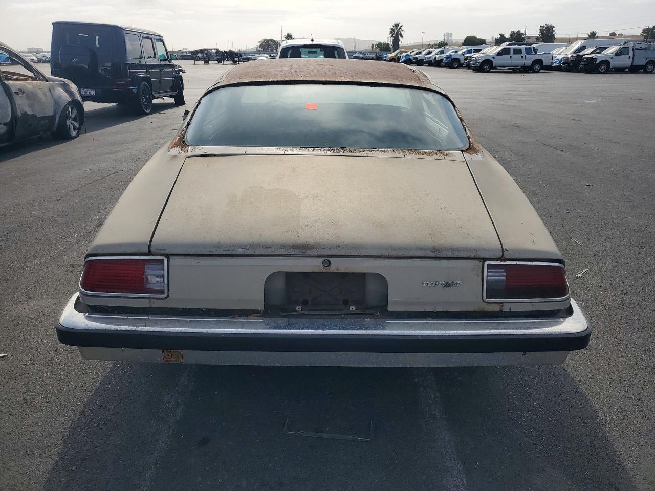 1974 Chevrolet Camaro Gray vin: 1S87L4N116355