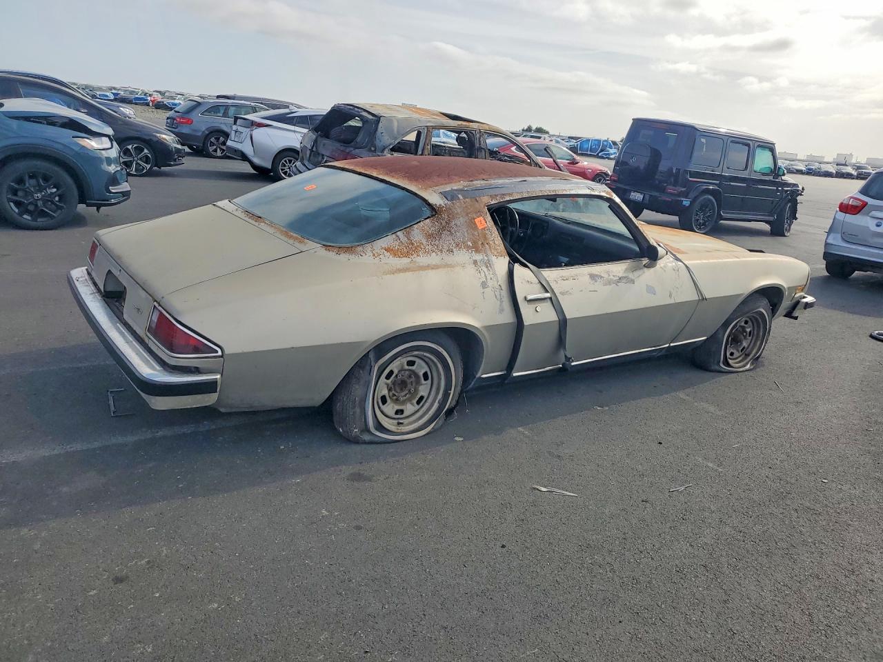 1974 Chevrolet Camaro Gray vin: 1S87L4N116355
