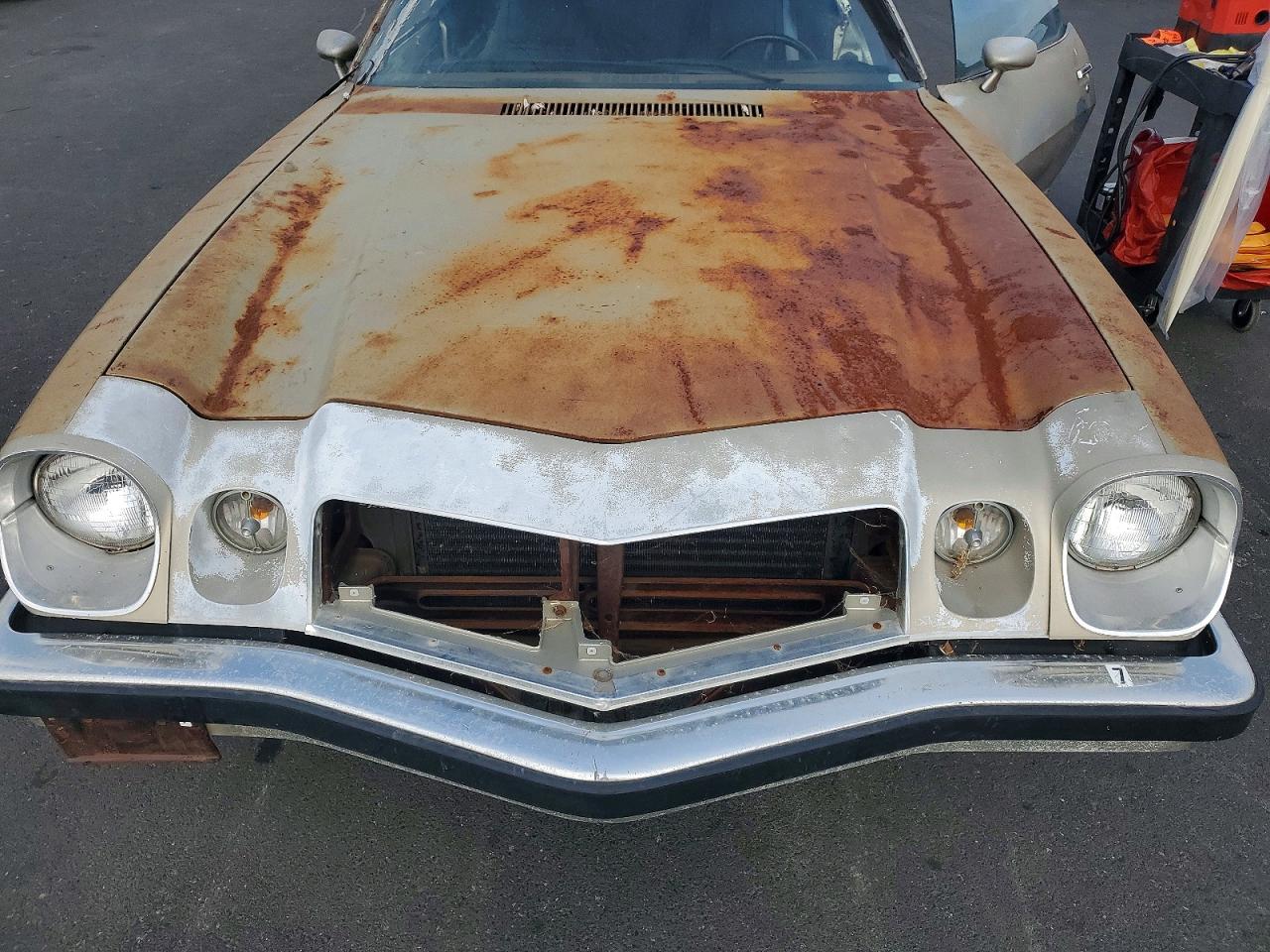1974 Chevrolet Camaro Gray vin: 1S87L4N116355