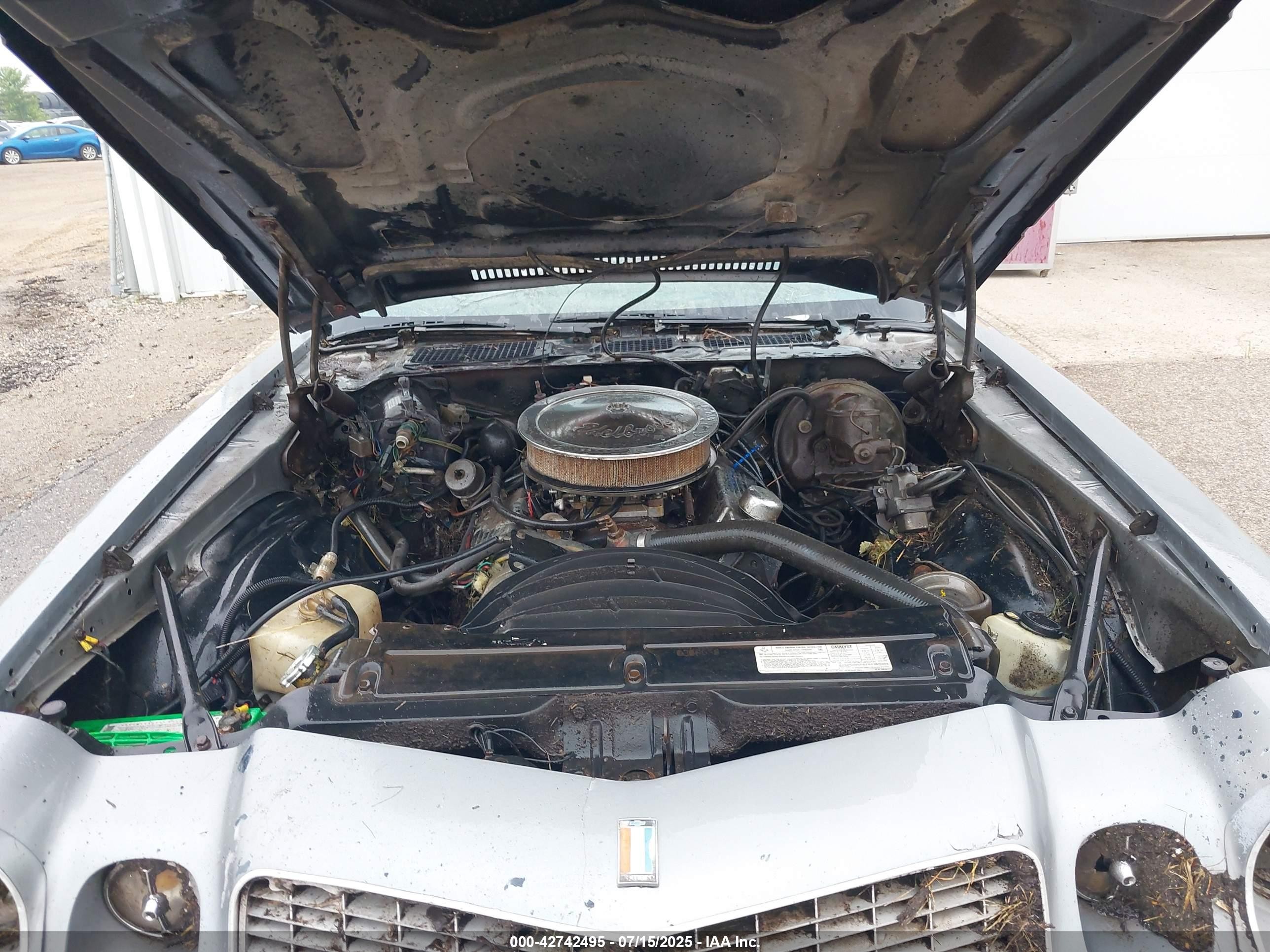 1977 Chev Camaro Lt   Серый vin: 1S87L7L502943    