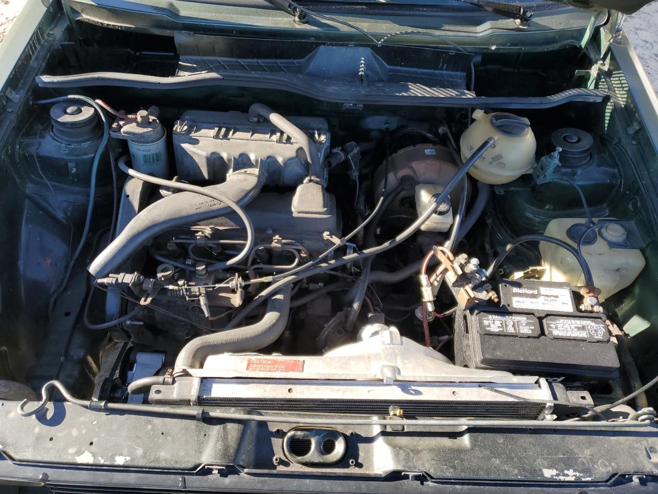1981 Volkswagen Rabbit Truck Зеленый vin: 1V1KG0177BV001672